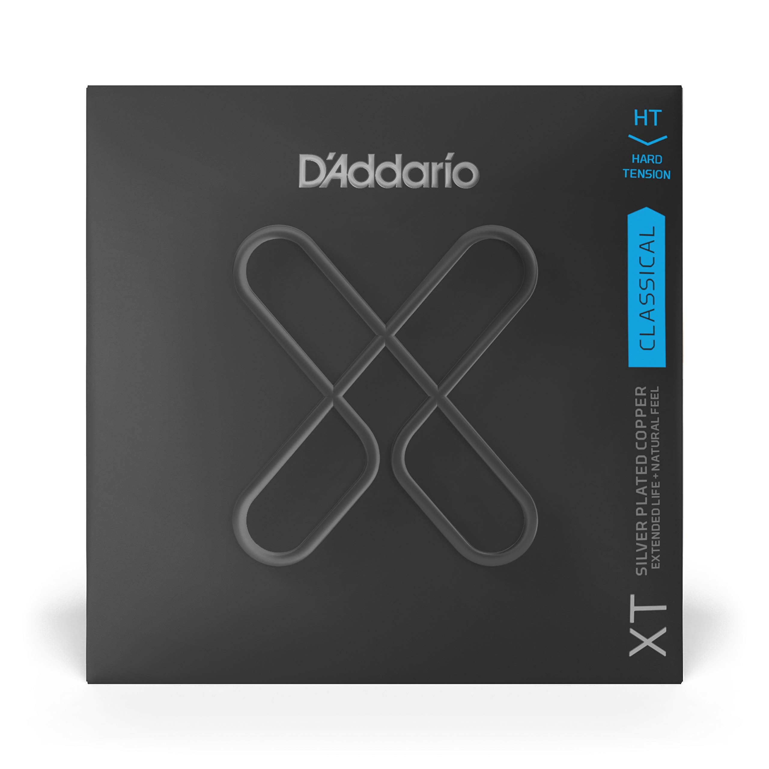 D'Addario Xt Coated Classical Guitar Strings   Xtc46   Extended String Life With Natural Tone & Feel   Hard Tension