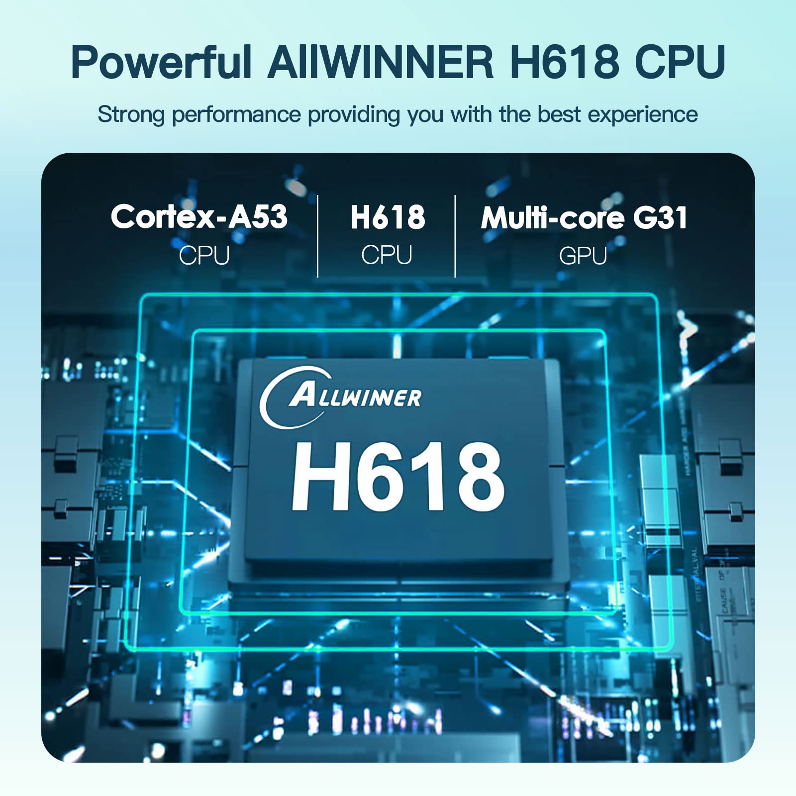 Easytone Android Tv Box 12.0,2024 Android Tv Box 4Gb 64Gb H618 Quad Core Support Wifi6 2.4/5G Wifi Bt5.0 Ethernet 100M 6K Tv Box