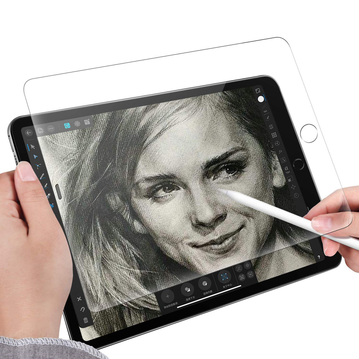 Paper Screen Protector For Ipad 9Th/8Th/7Th Generation 10.2 Inch 2021/2020/2019 New Ipad,Drawing Writing Feels Like Paper,Anti G