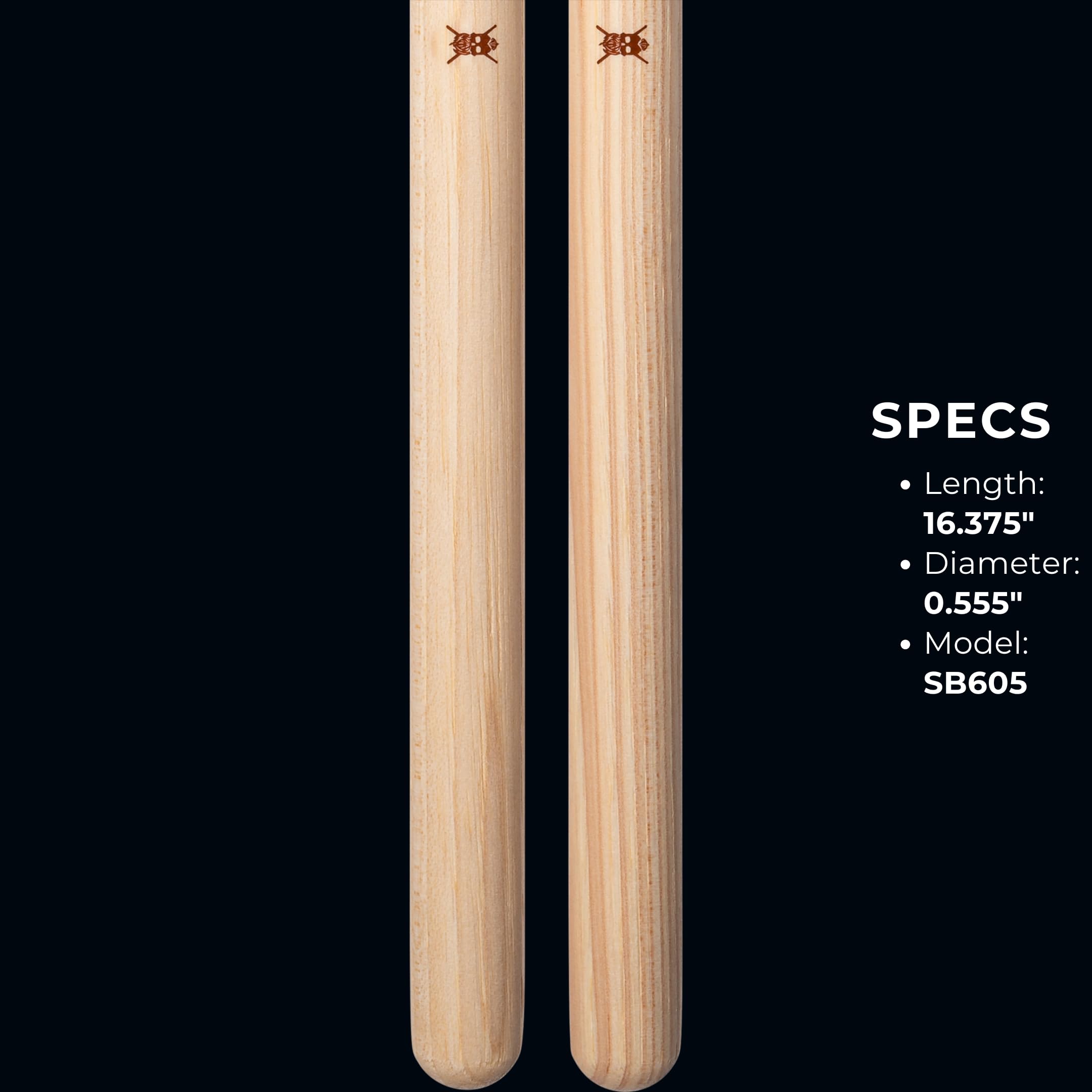 Meinl Stick & Brush Drumsticks, El Estepario Siberiano Signature   American Hickory With Acorn Shape Wood Tip   Made In Germany