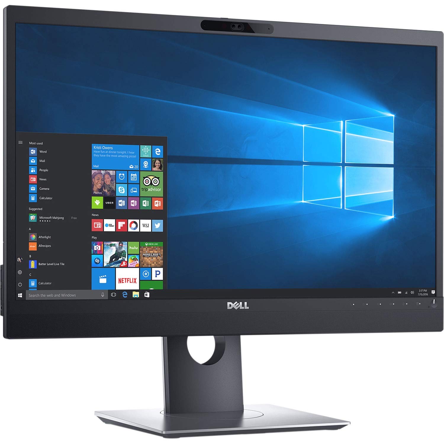 Dell P2418Hzm 24'' Video Conference Full Hd Led Monitor With Built In Speakers