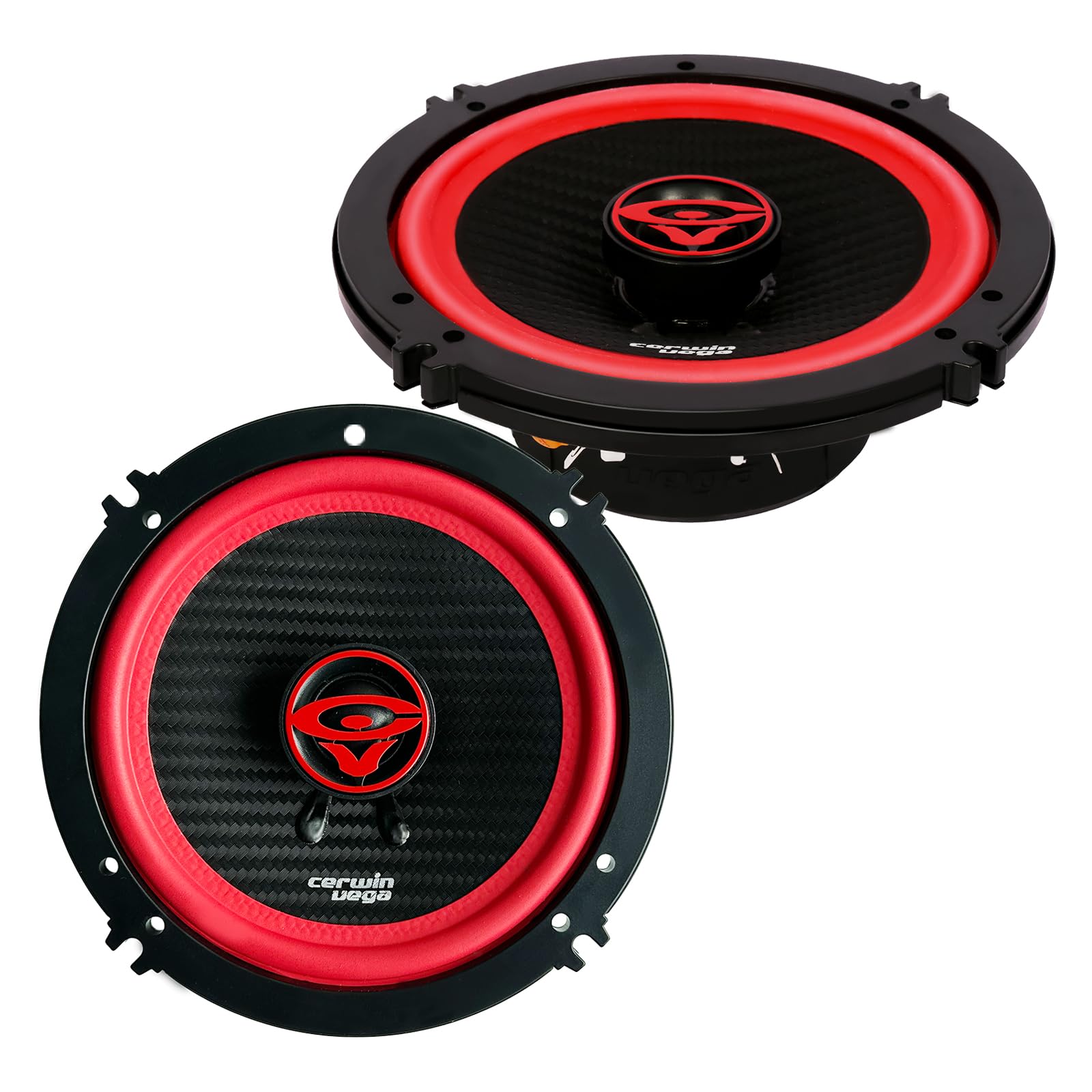 Cerwin-Vega V65 6.5 VEGA 2-Way 360 Watts 4 Ohm Coaxial Speakers(Pair)