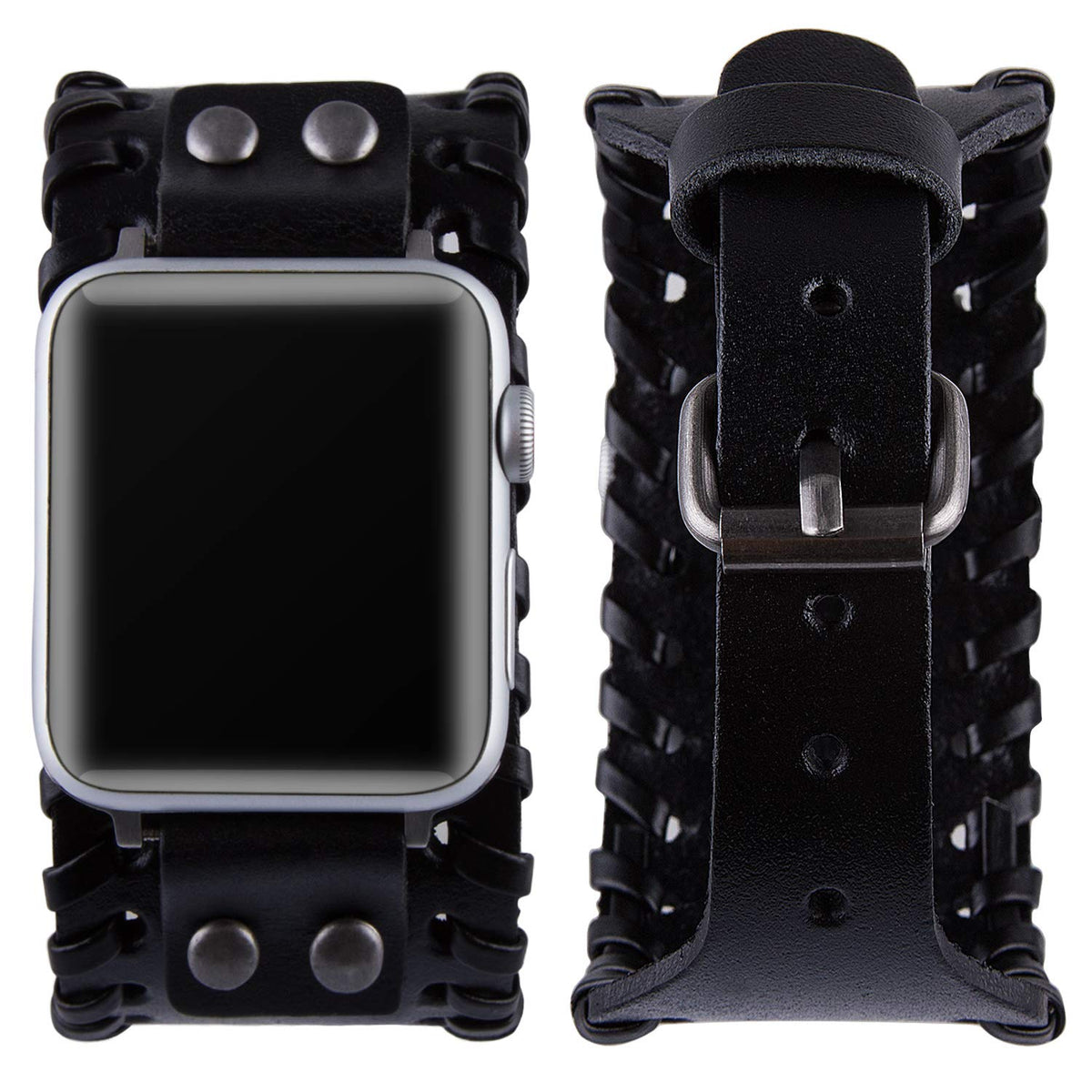 Vikoros Compatible With Apple Watch Ultra Se Series 8 7 6 5 4 3 38Mm 40Mm 41Mm Band For Men Women, Unisex Retro Nordic Viking Cu
