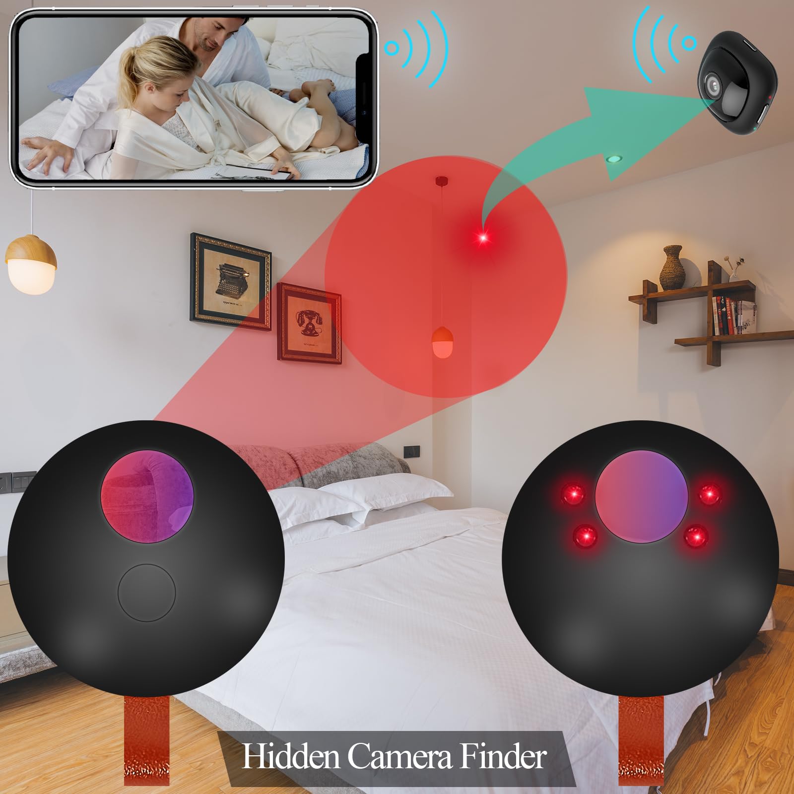 Kaxyuya Camera Detector, Safeguard Your Travel, Protect Your Privacy In All Aspects