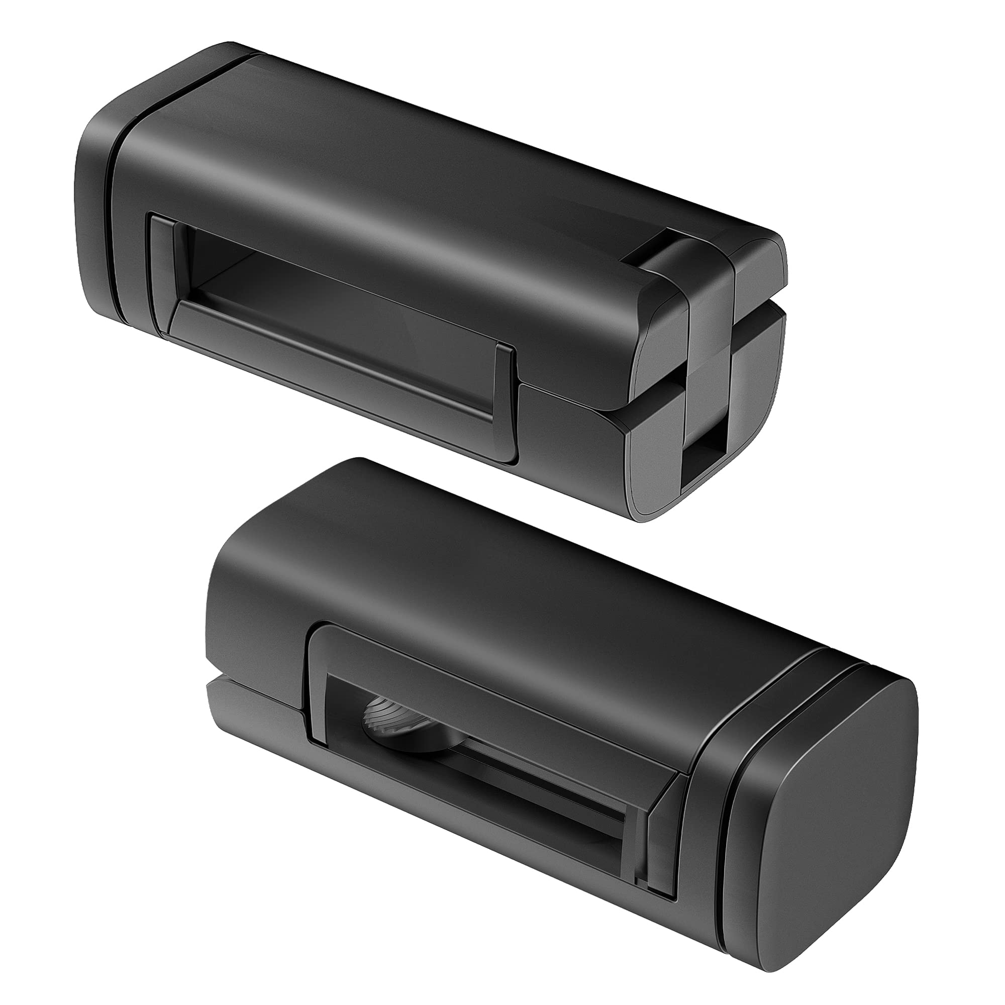 Huogantom 2 Pack Universal Airplane Travel Phone Holder: Travel Essentials Phone Mount For Desk With Multi-Directional 360 Degre