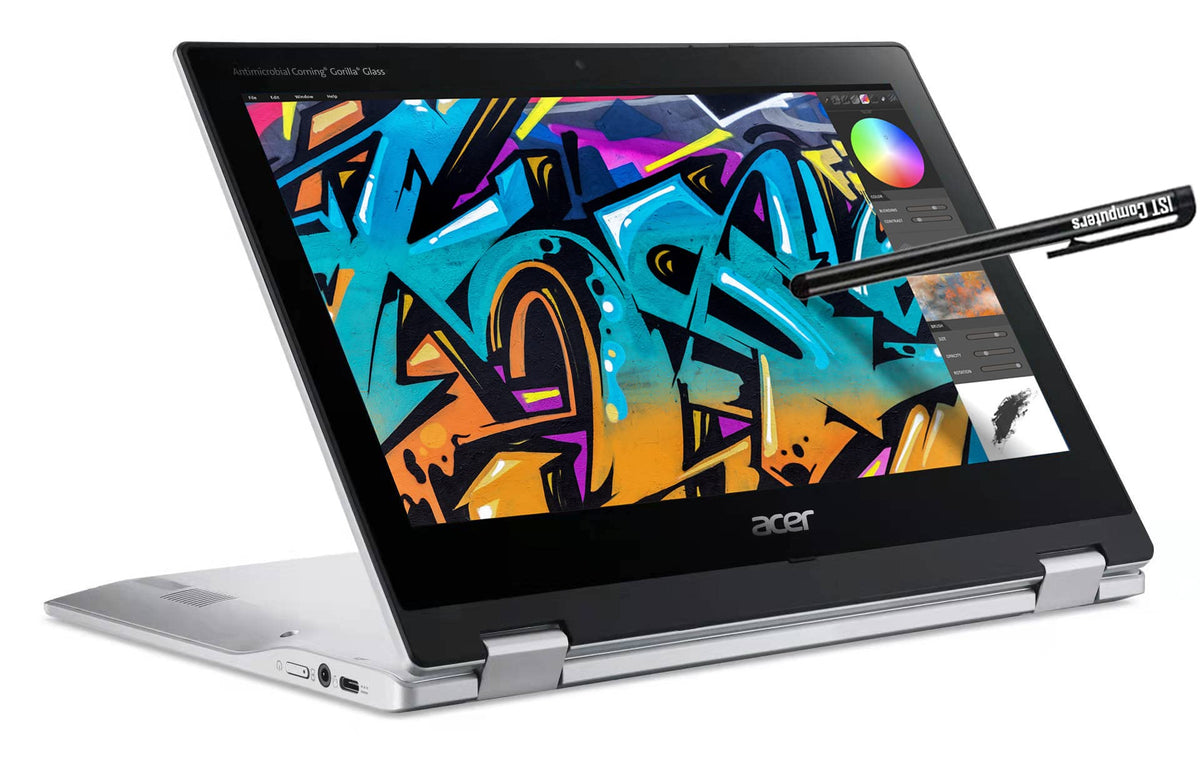 Acer Spin 311 2H 11.6'' 2 In 1 Touchscreen Chromebook (Intel 4 Core Celeron N4000, 64Gb Emmc, 4Gb Ram, Stylus, Webcam, Ips) Flip