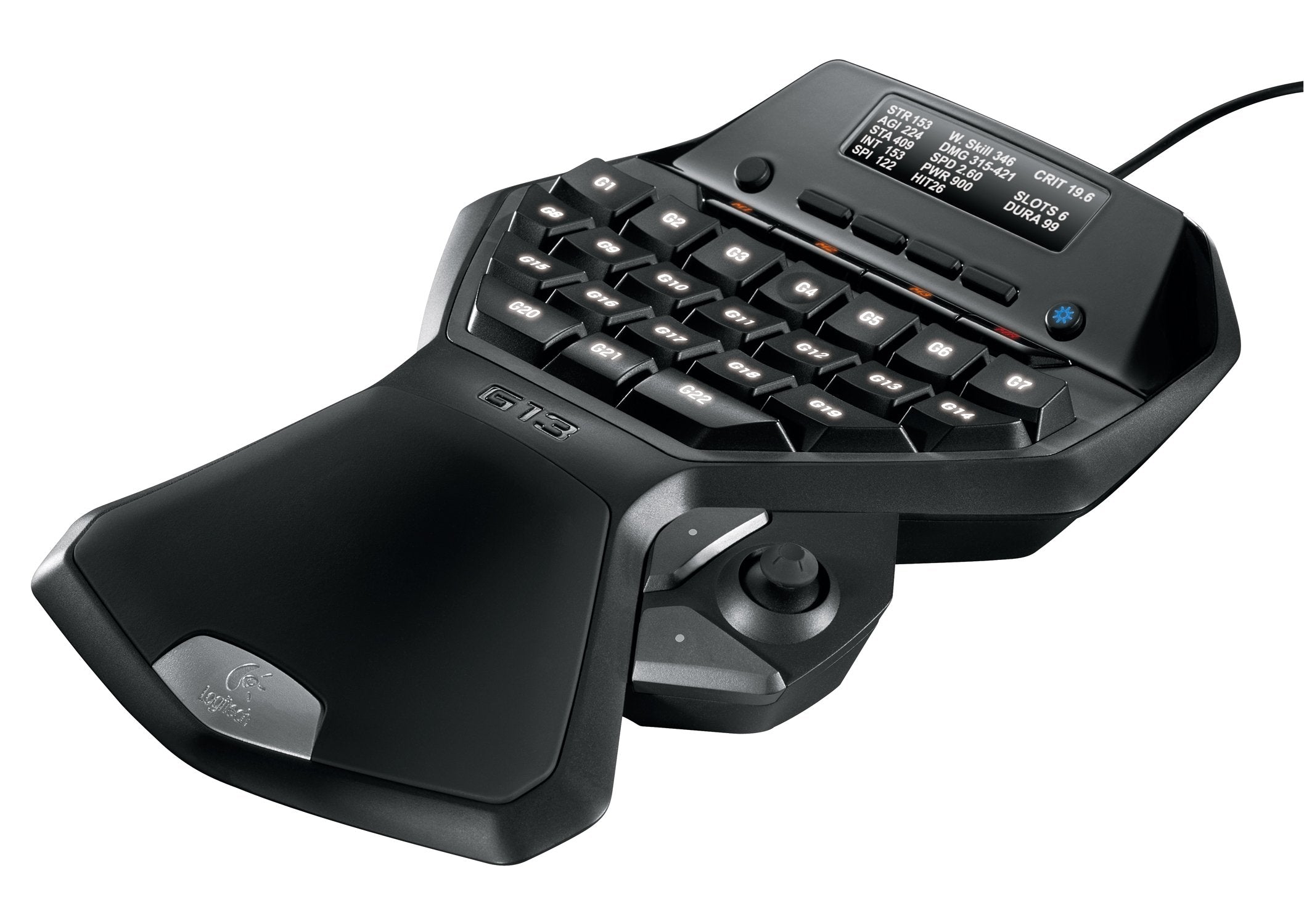 Logitech G13 Programmable Gameboard With Lcd Display