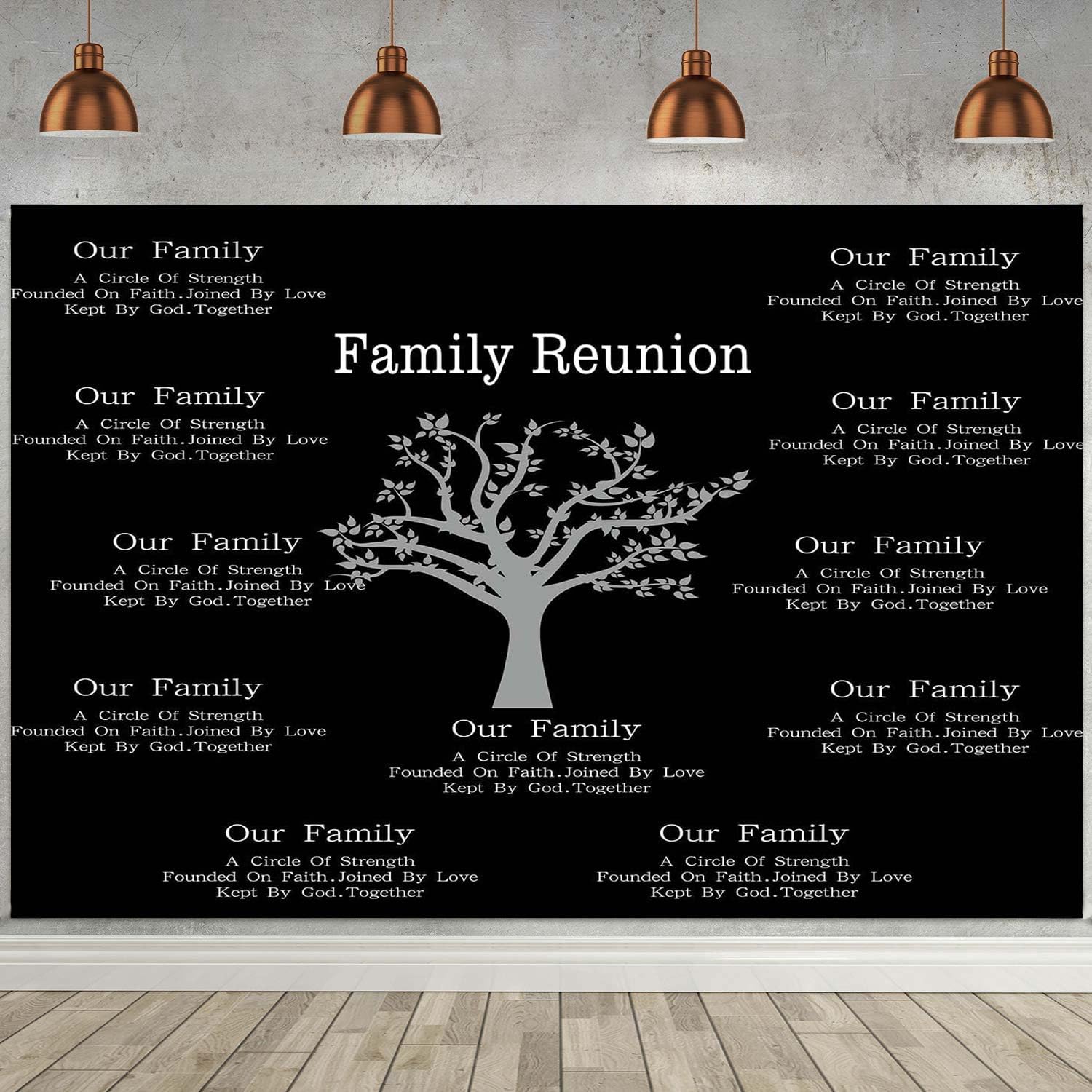 Family Reunion Backdrop For Photography Our Family Themes Moving Reunion Background For Party Photography Meetsioy 10X7Ft