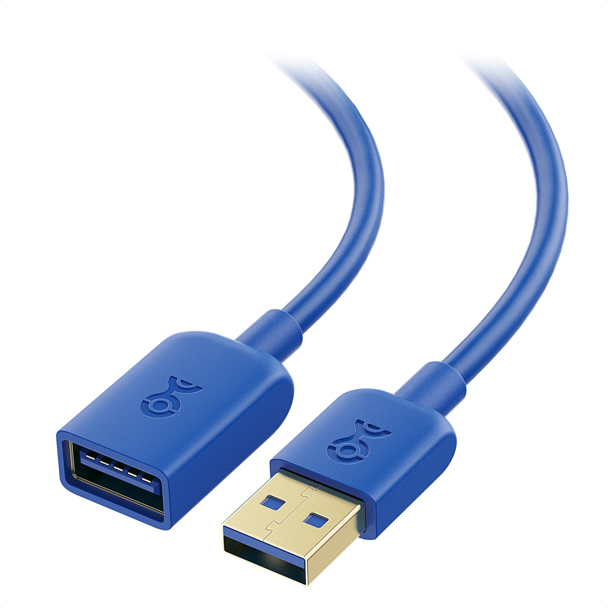 Cable Matters 5Gbps Long USB Extension Cable   10ft, USB 3.0 Extension Cable, Male to Female USB3.0 Extender, Compatible with Webcam, VR Headset, Printer, Hard Drive, Blue