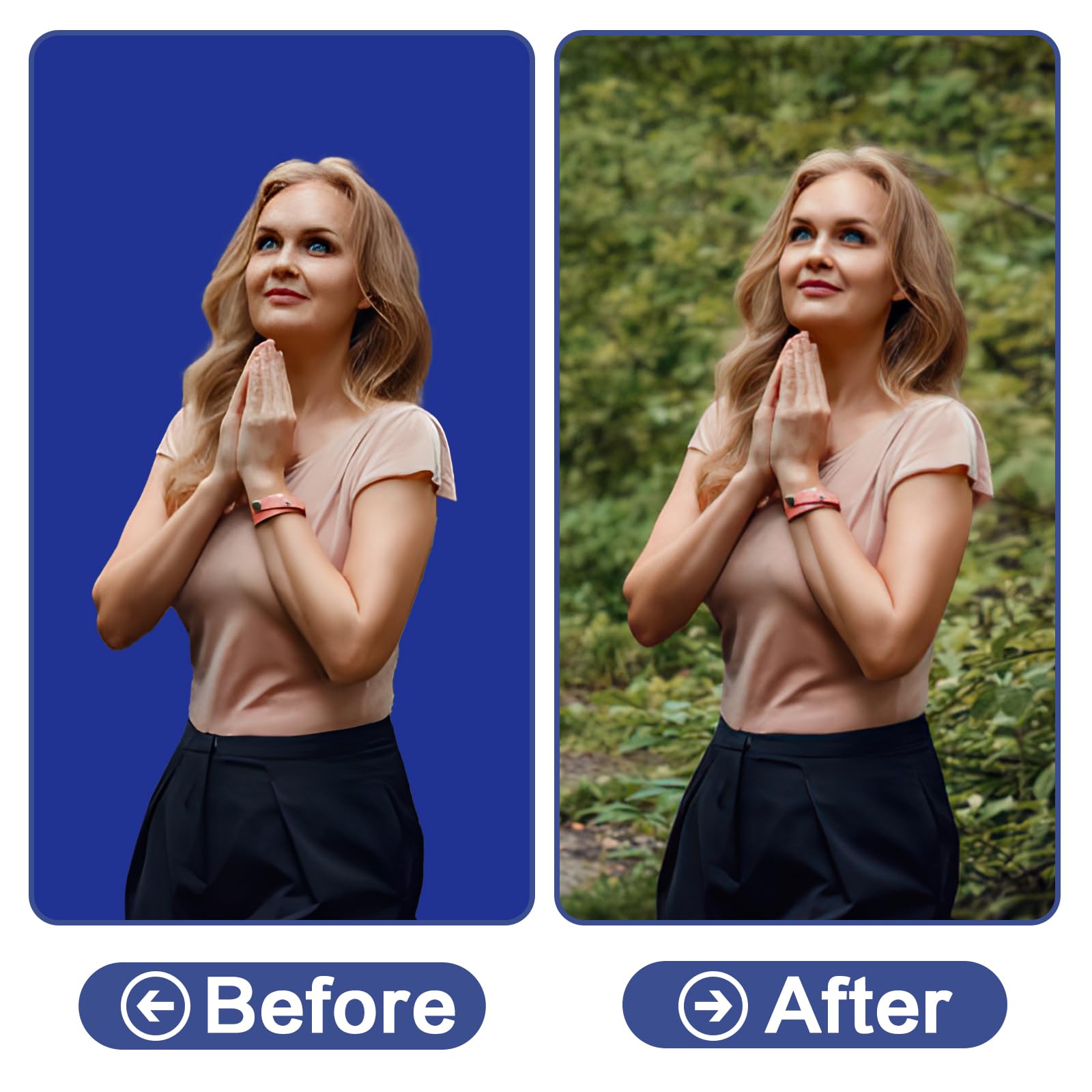 Gfcc 7X10Ft Royal Blue Backdrop Background Blue Photo Background Photography Backdrop For Photoshoot Screen For Video Recording