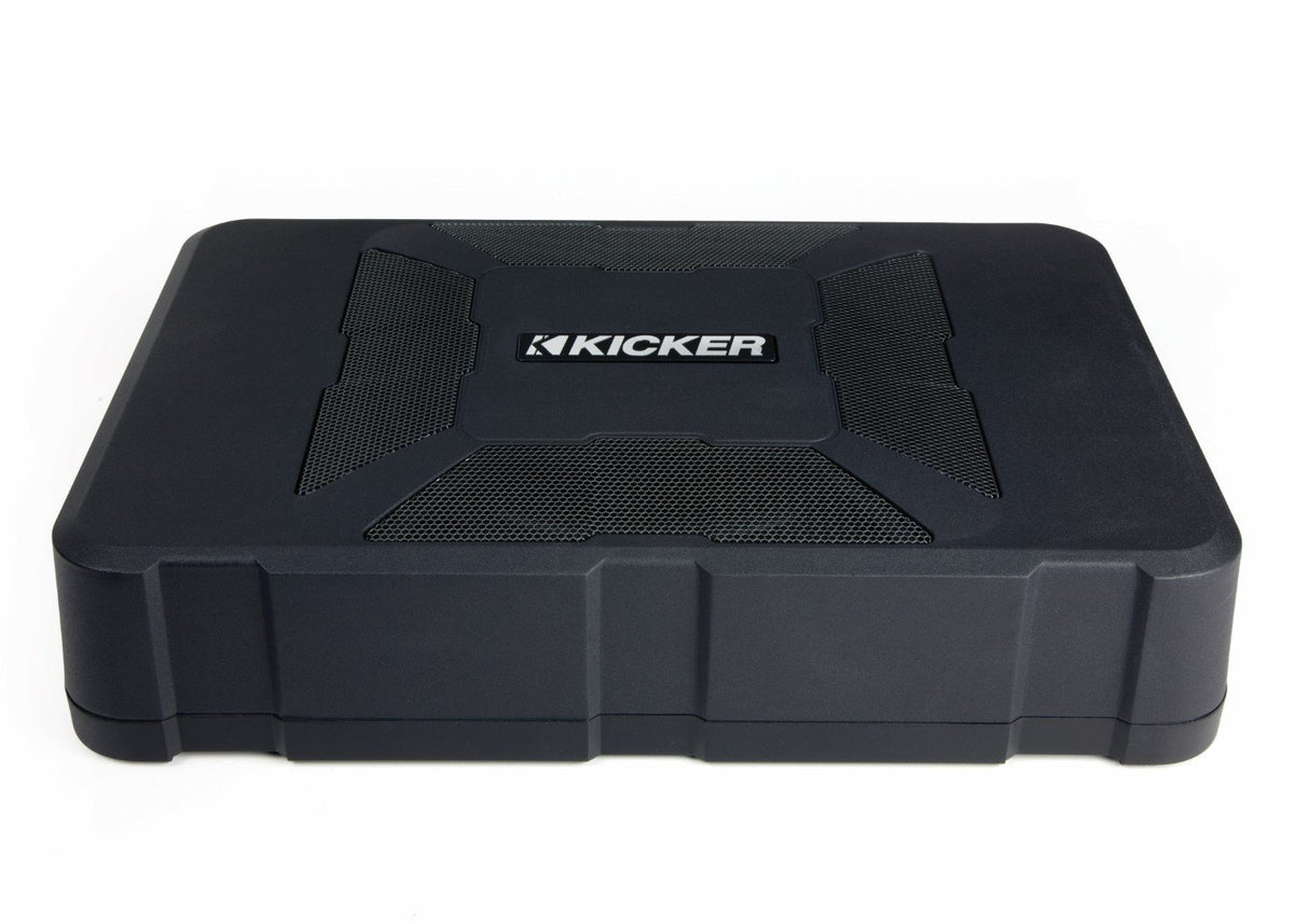 Kicker Hideaway Powered Enclosure Hs8   Used Acceptable