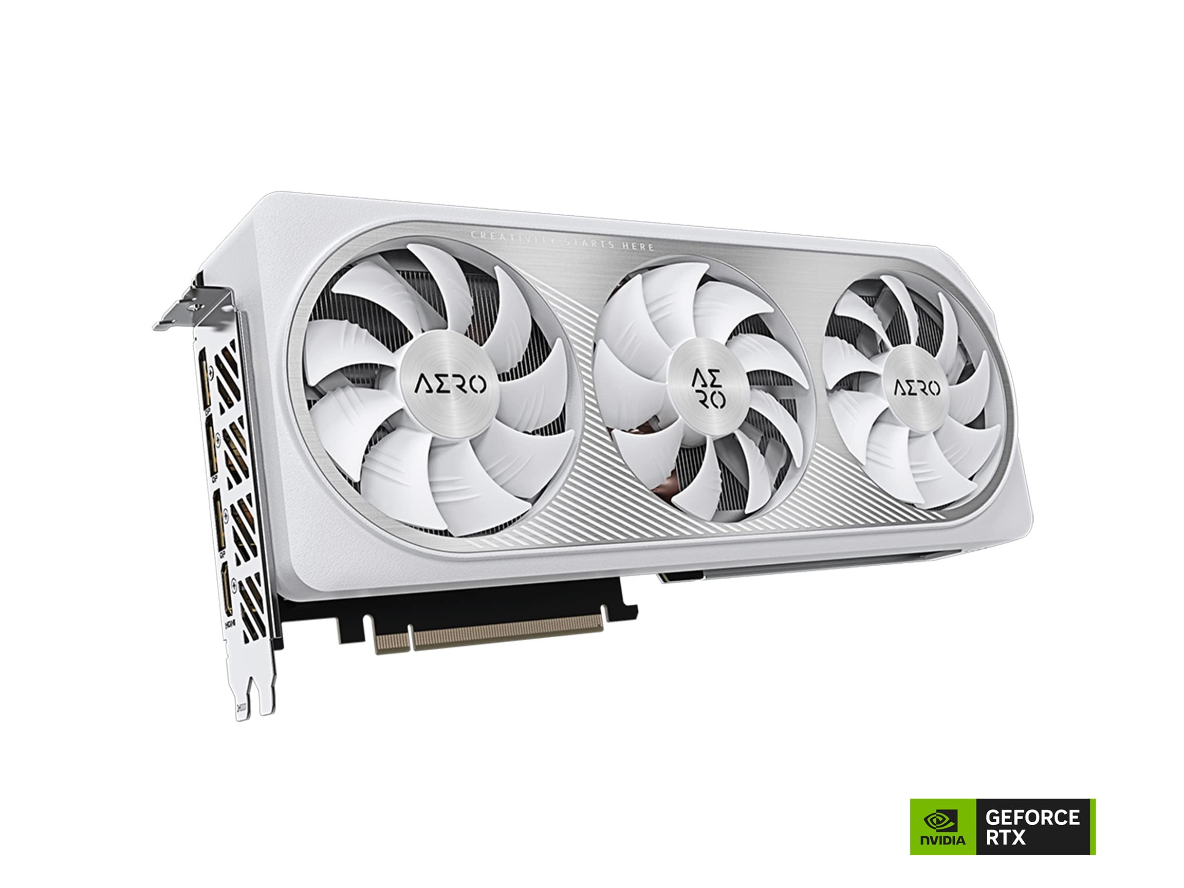 Gigabyte Geforce Rtx 4070 Ti Aero Oc V2 12G Graphics Card, 3X Windforce Fans, 12Gb 192-Bit Gddr6X, Gv-N407Taero Ocv2-12Gd Video