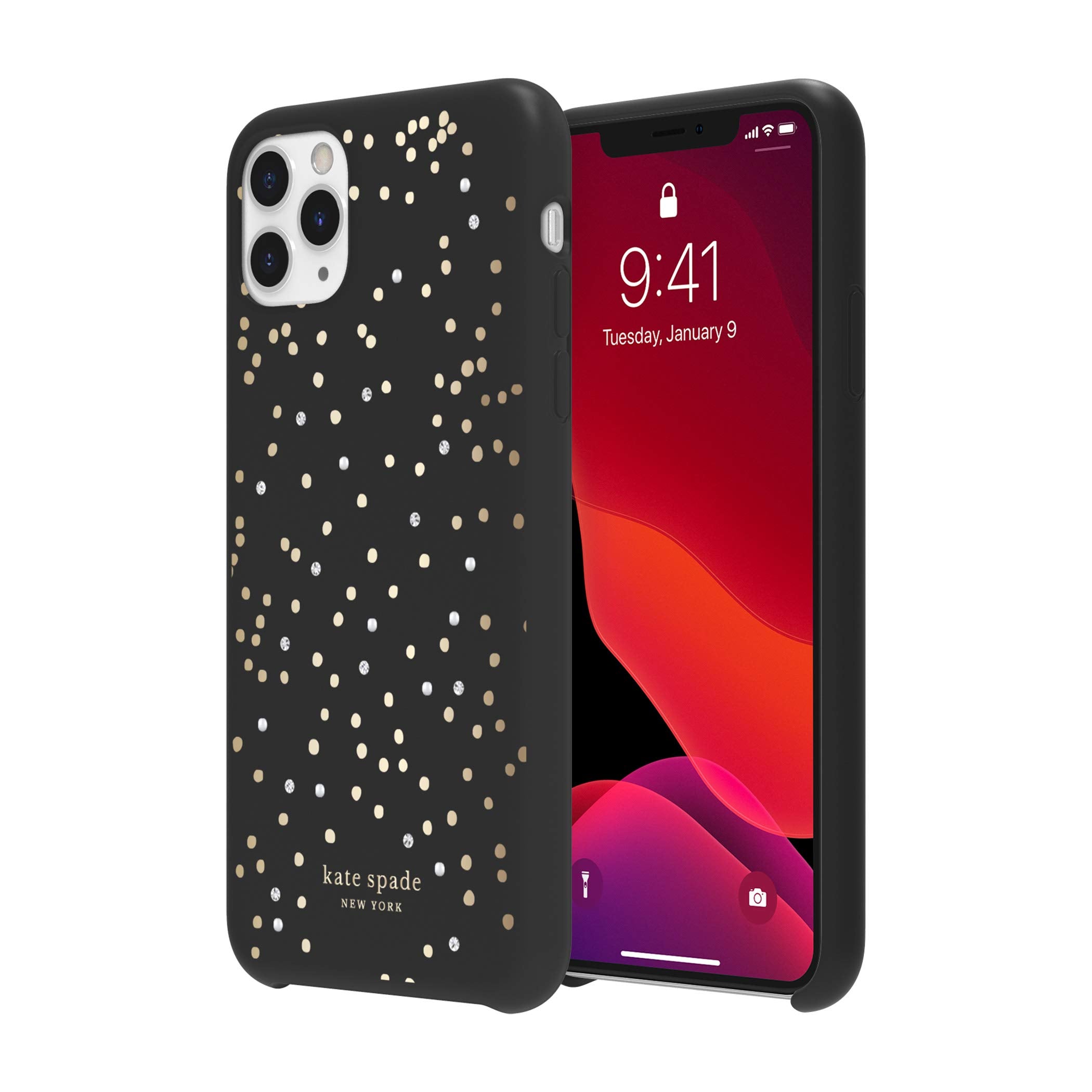 Kate Spade New York Disco Dots Case For Iphone 11 Pro Max,Thermoplastic Polyurethane   Soft Touch Protective Hardshell