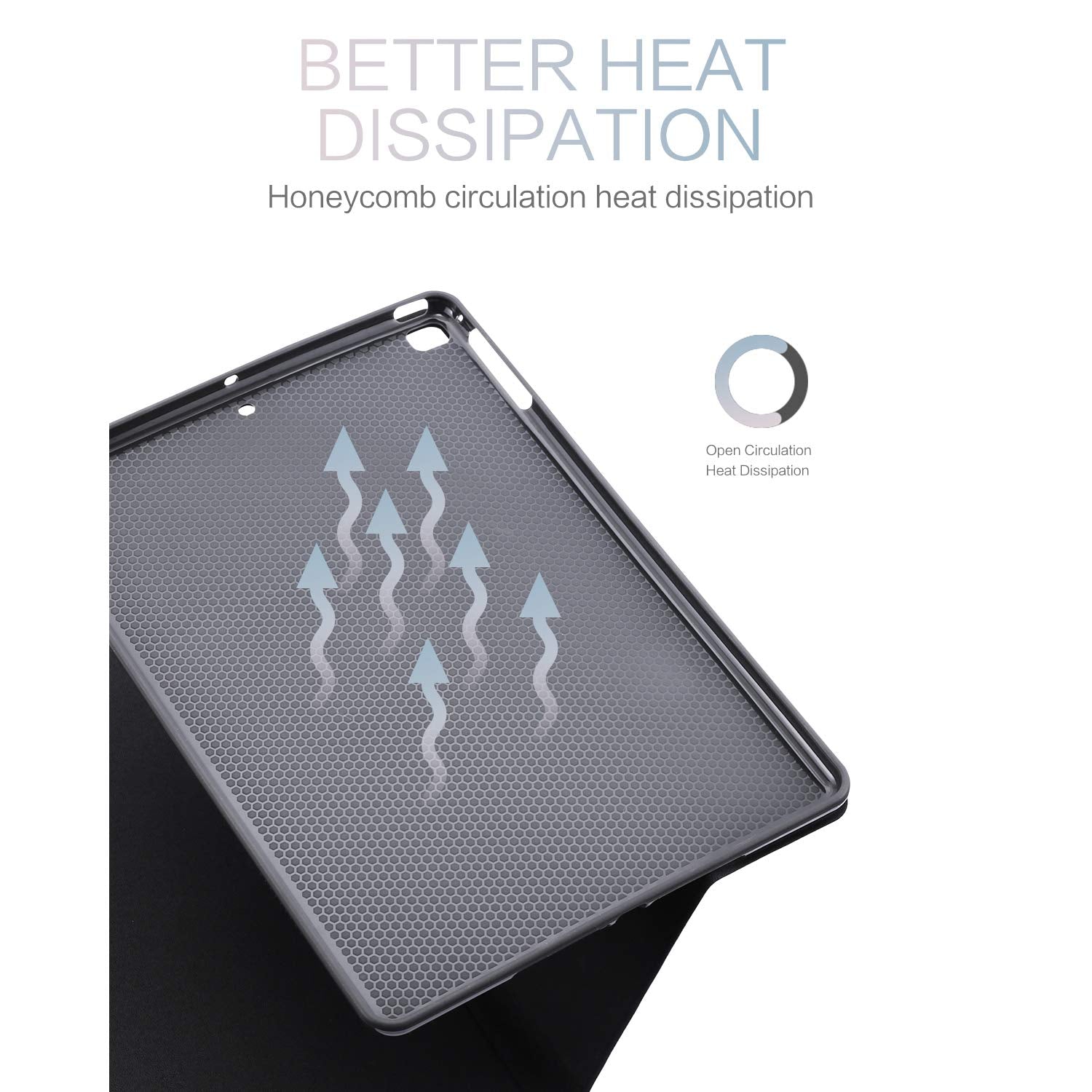 Ipad Air 2 Case, Ipad Air Case, Galaxy Tree Ipad 9.7 Inch Case Protective Cover For Apple 5Th/6Th Generation, Multi Angle Viewin