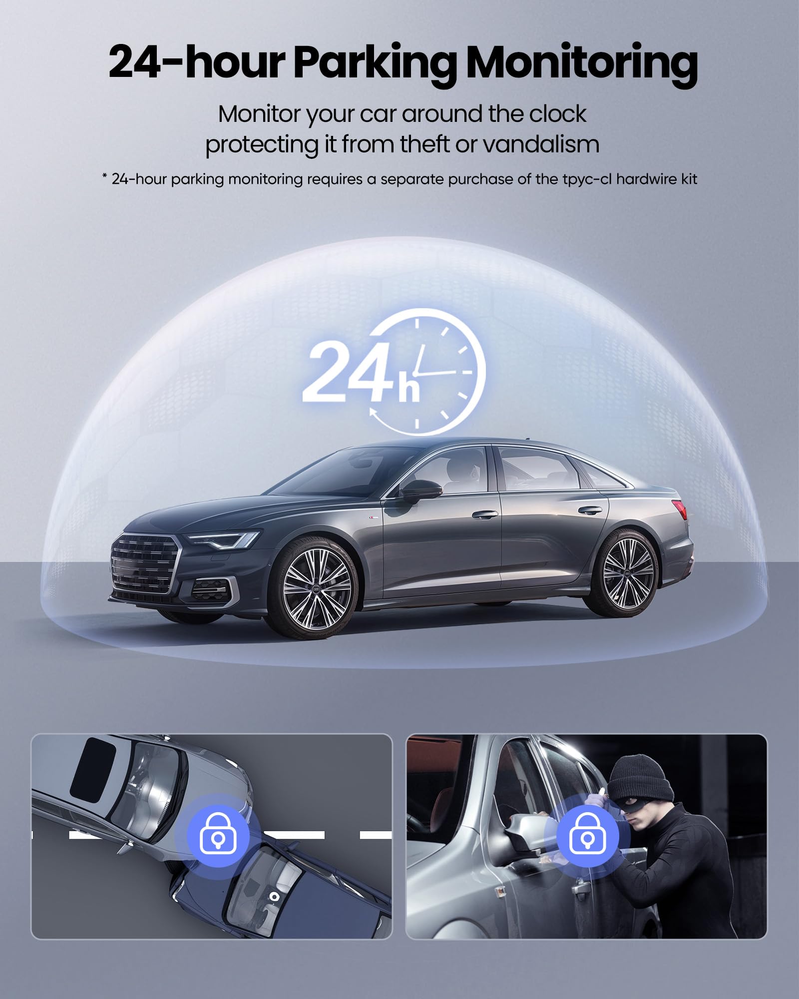 Dellfy Dash Cam, Dashcam Front And Rear Cameras, 4K+2.5K Full Hd Dash Camera For Cars, Included 32Gb Card, 170+160 Wide Angle, N