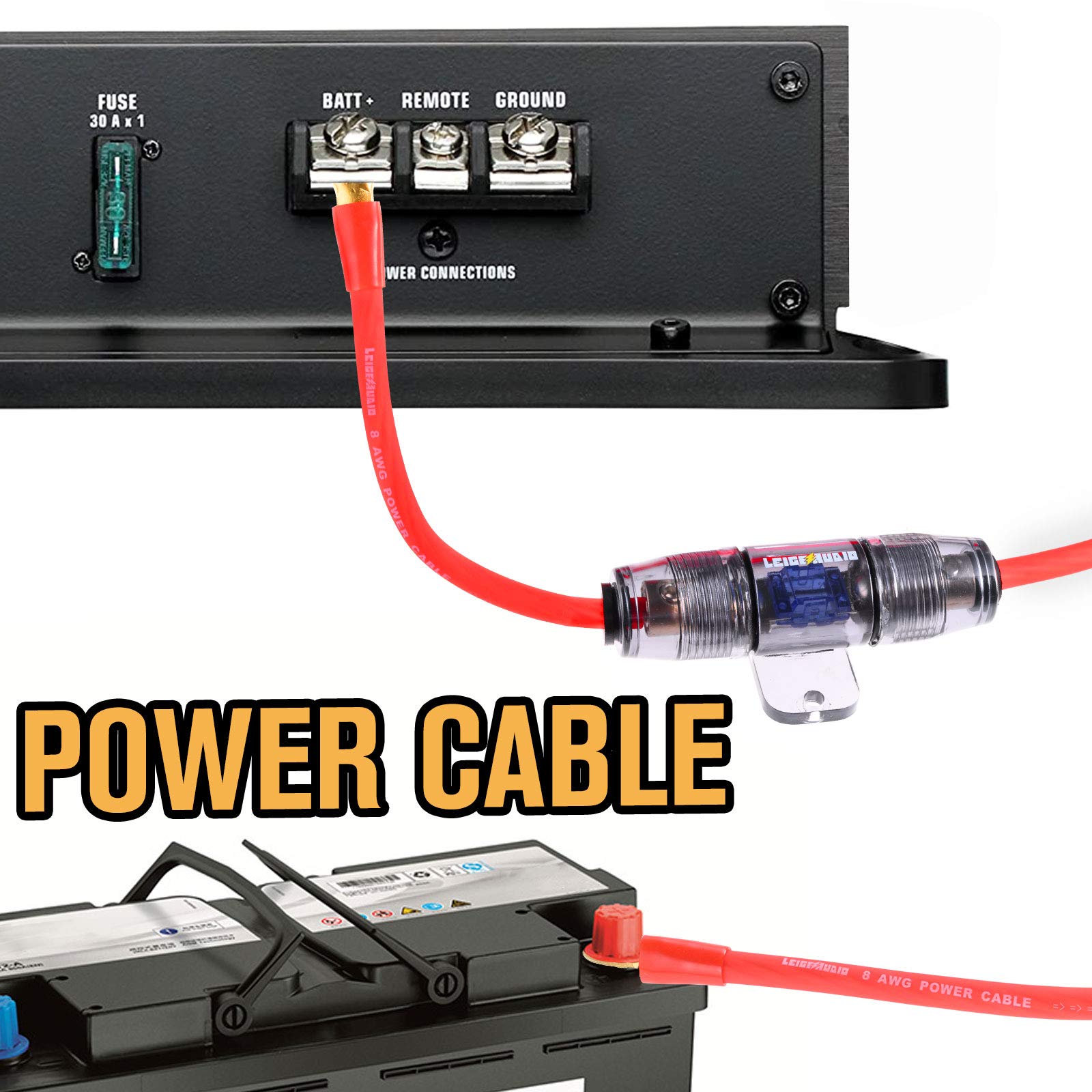 8 Gauge Subwoofer Wiring Kit Ture 8 Awg Amplifier Installation Wiring Kit   Car Amp Wiring Kit Helps You Make Connections And Br