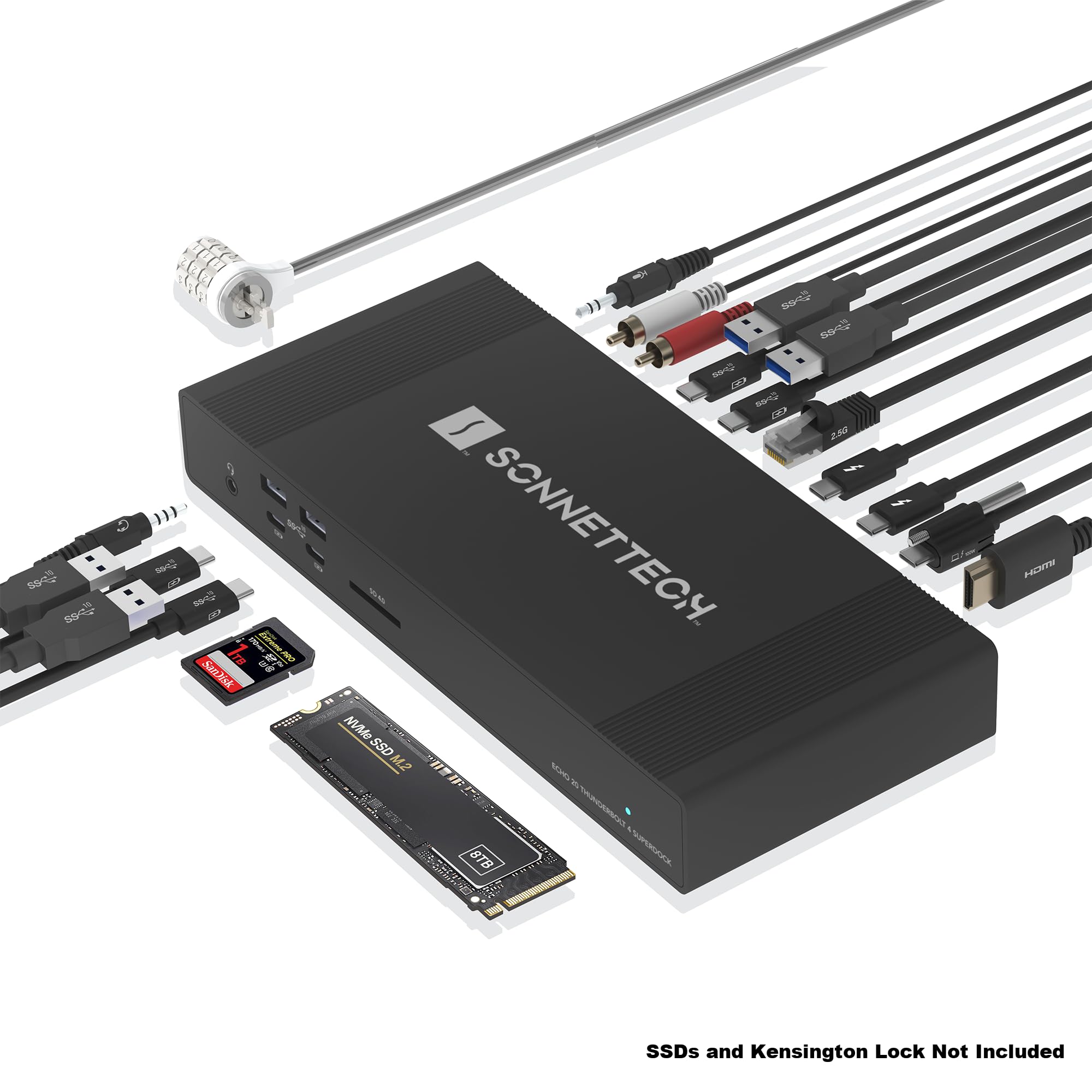 Sonnet Echo 20 Thunderbolt 4 Superdock
