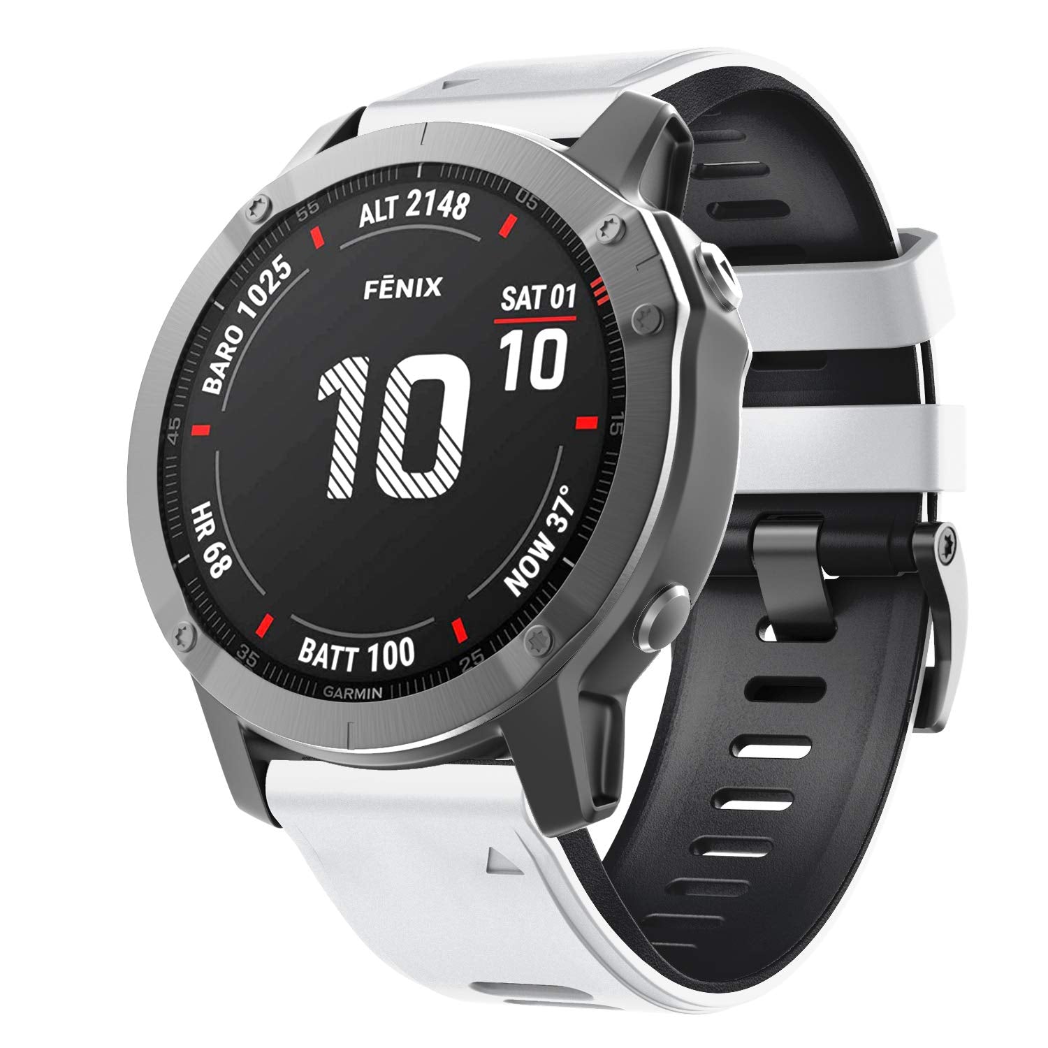 Notocity Compatible With Fenix 6 Pro Watch Band For Fenix 8 47Mm/Fenix 6/Fenix 5/Fenix 5 Plus/Fenix 7/Forerunner 935/Forerunner