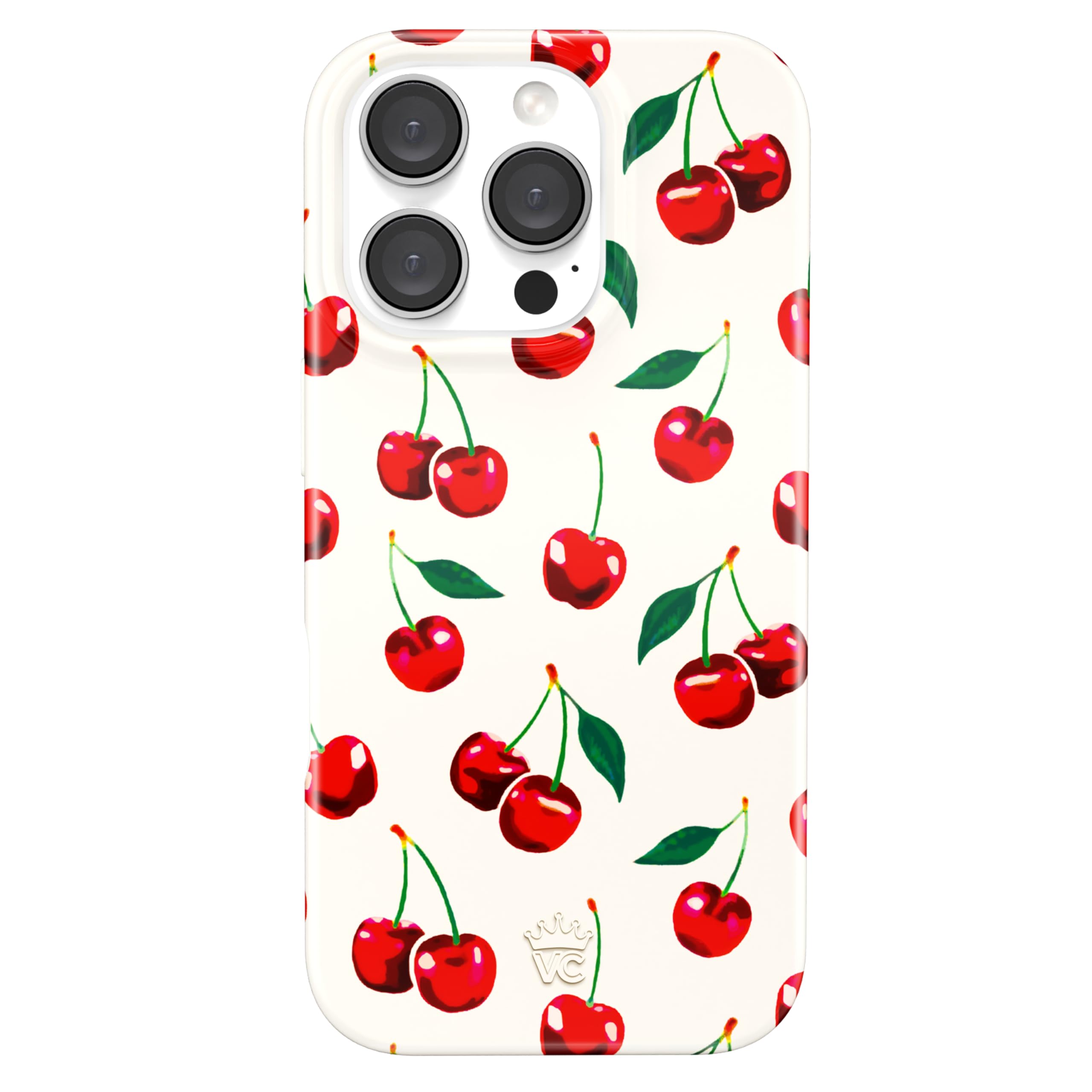 Velvet Caviar For Iphone 16 Pro Case Cherry   [8Ft Drop Tested]   Red Cherries