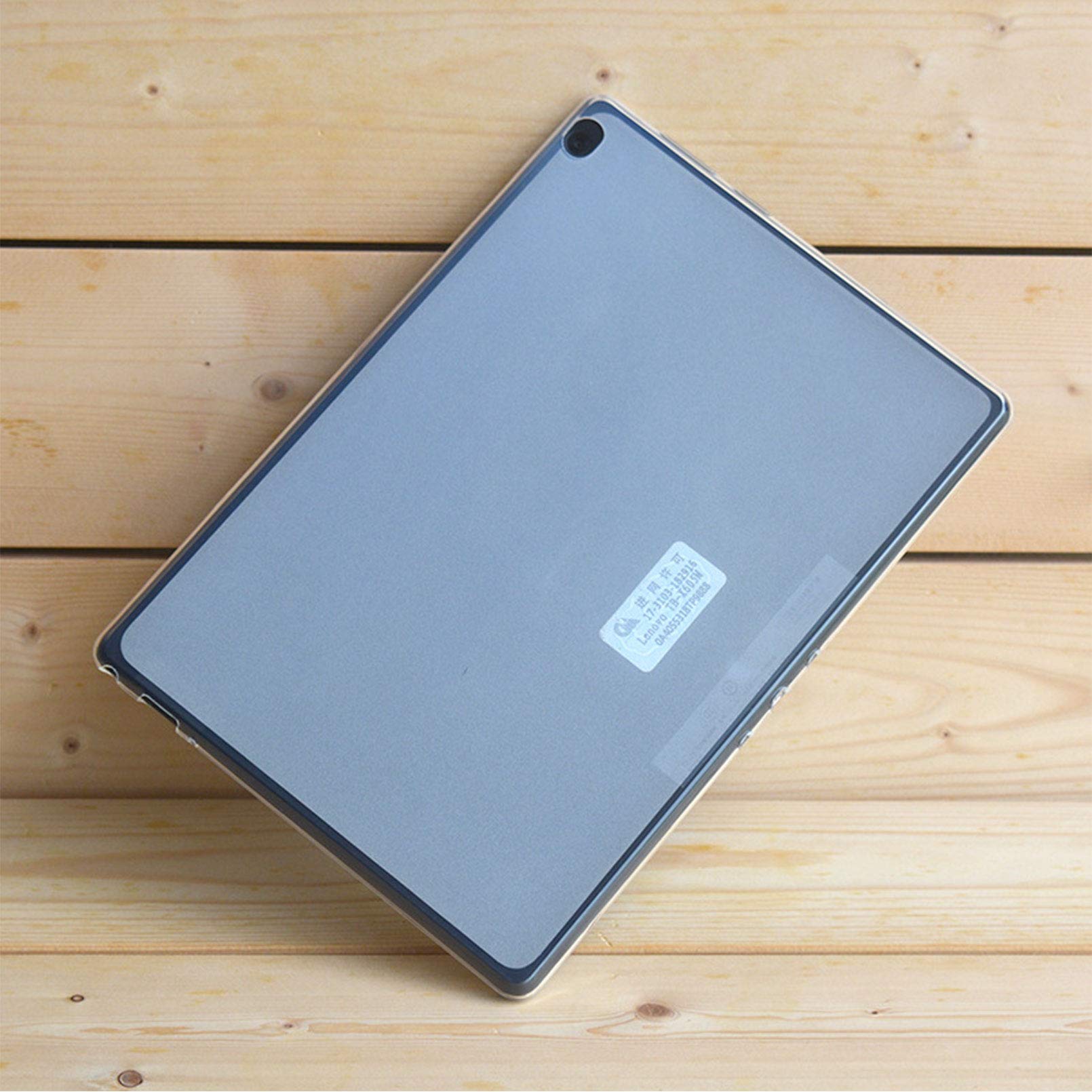 Hhuan Tablet Case For Lenovo Tab P11 Pro Tb J706F 11.5 Inches, Semi Transparent Soft Silicone Tpu Shell Anti Scratch Bumper Prot
