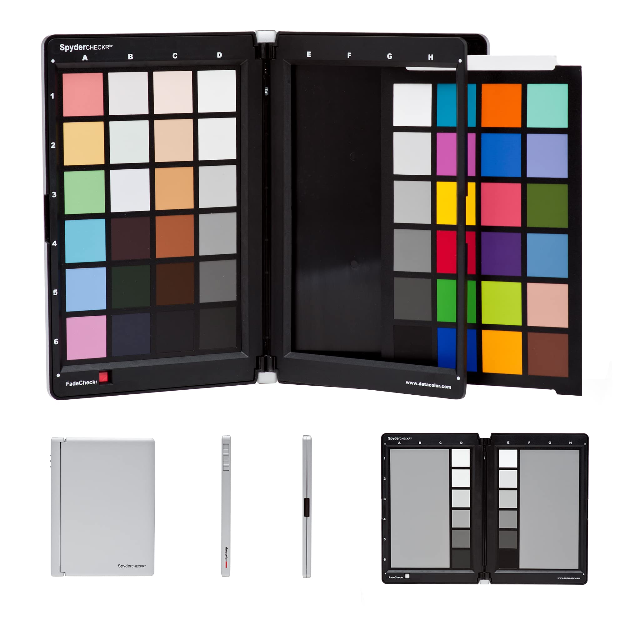 Datacolor Spyder Checkr   Color Calibration Tool For Cameras. Ensure Accurate, Consistent Color With Varied Cameras/Light. Has 4