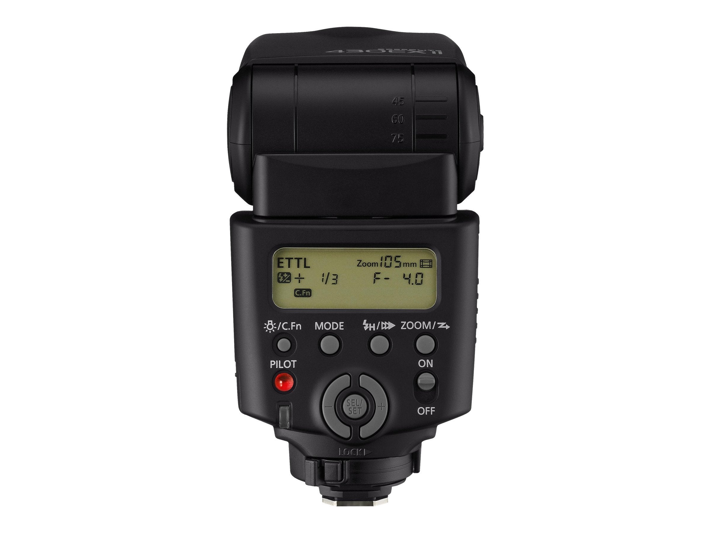 Canon Speedlite 430EX II Flash for Canon Digital SLR Cameras Bulk Packaging (White Box, New)