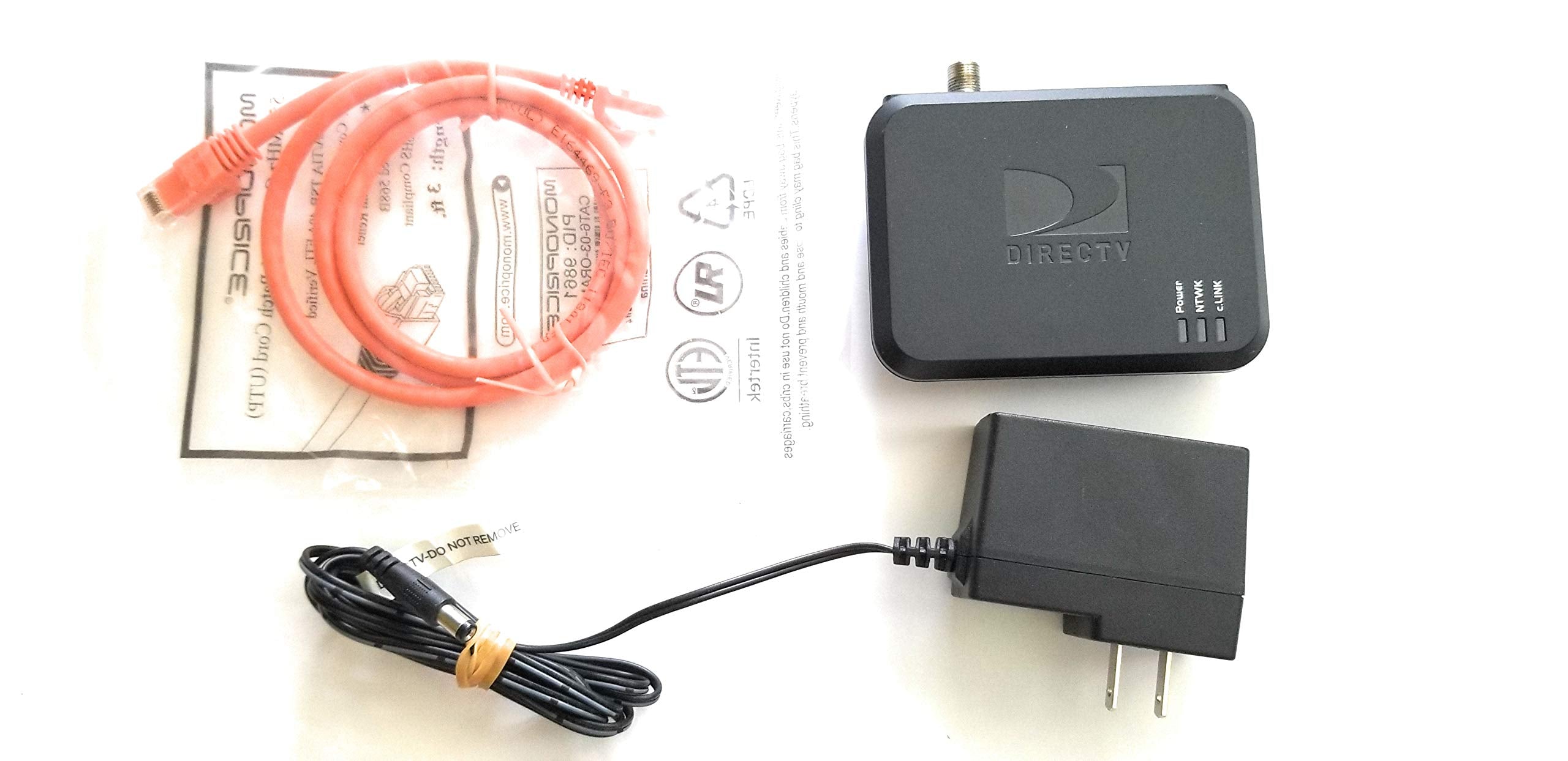 DIRECTV Broadband DECA Ethernet to Coax Adapter (DECABB1MR0) Generation I