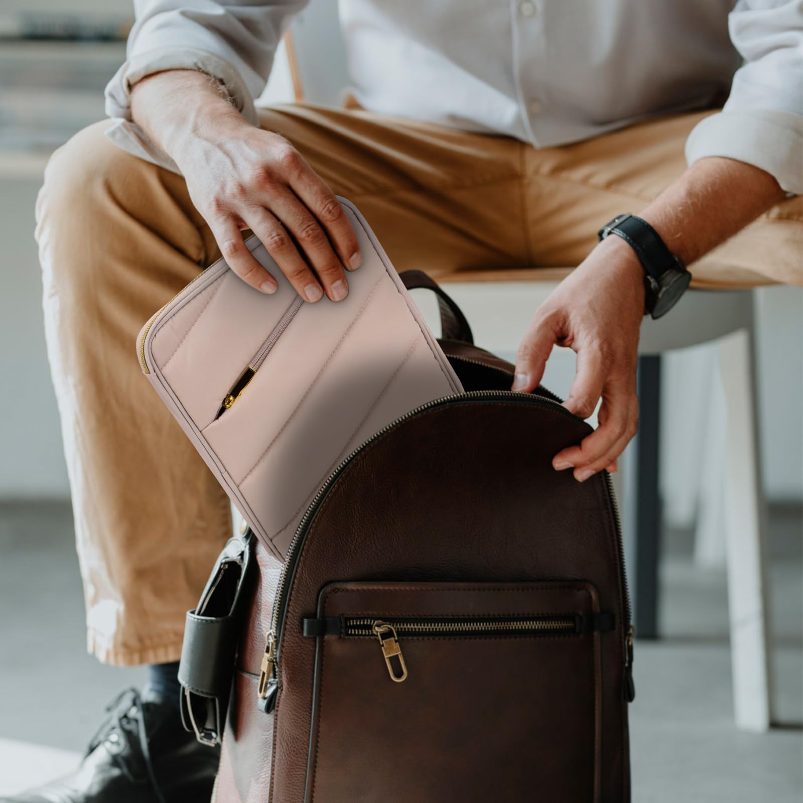 Puffy Ipad Sleeve Case 11 Inch, Padded Tablet Bag For Ipad Pro 11 In (M4), Ipad 10.9 (10Th Gen), Ipad Air 11 In (M2), Galaxy Tab