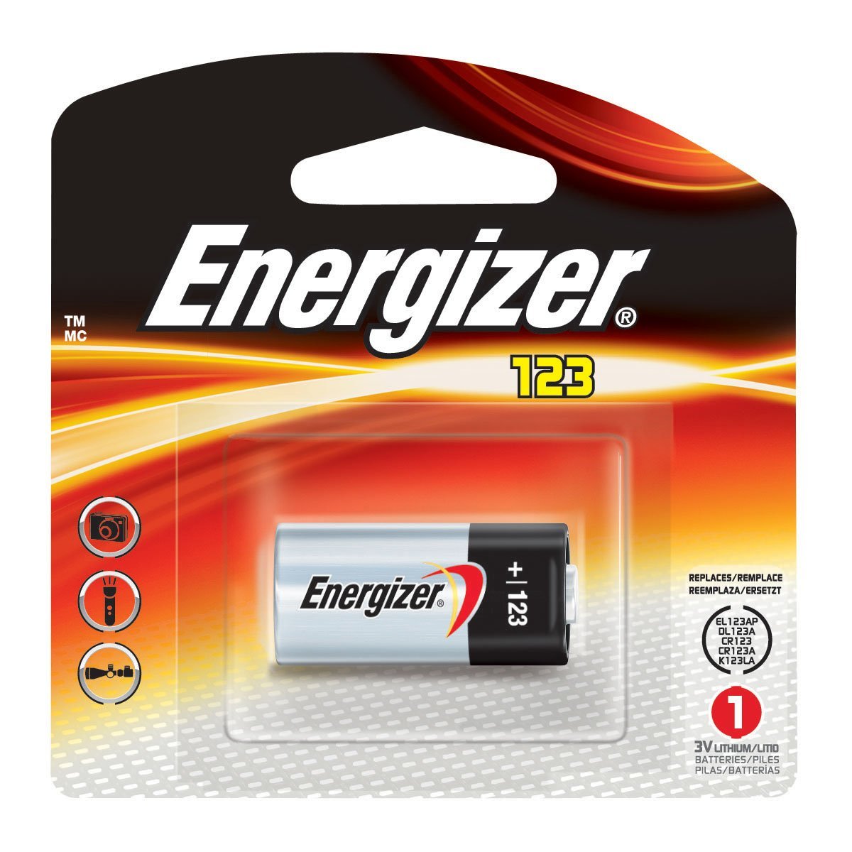 Energizer Advanced Photo Lithium 3 Volt Battery El123Apbp   1 Ea