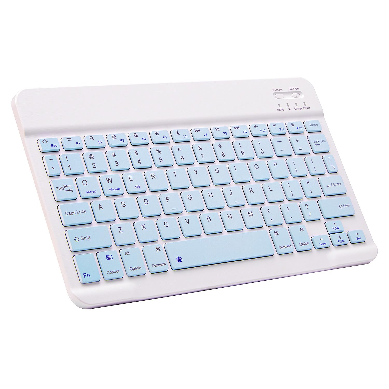 Ultra Slim Bluetooth Keyboard Portable Mini Wireless Keyboard Rechargeable For Apple Ipad Iphone Samsung Tablet Phone Smartphone