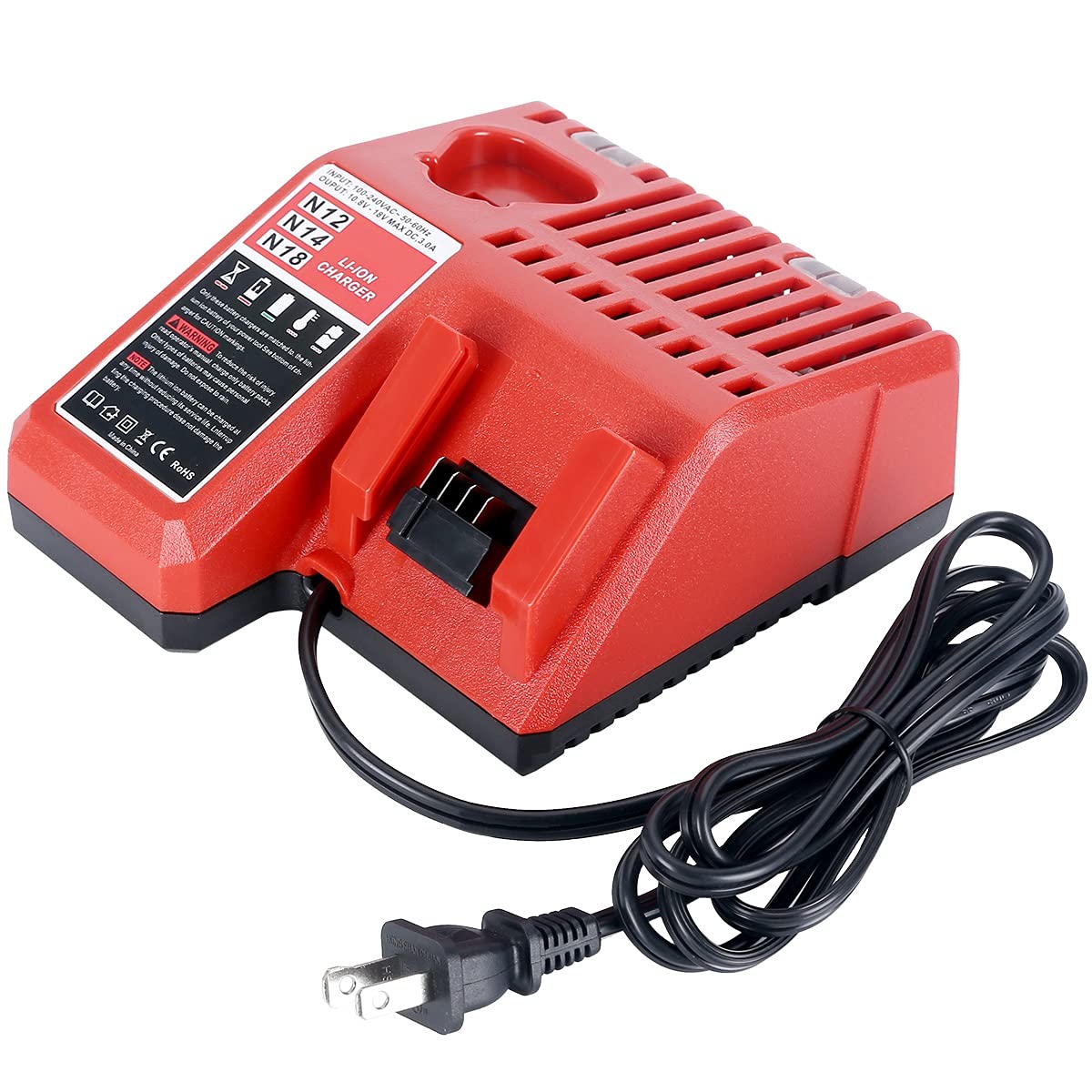 Replacement Rapid Battery Charger For 12V&18V Lithium Ion Battery 48 59 1812 48 11 2420 48 11 1815 48 11 1840 48 11 1841 48 11 1