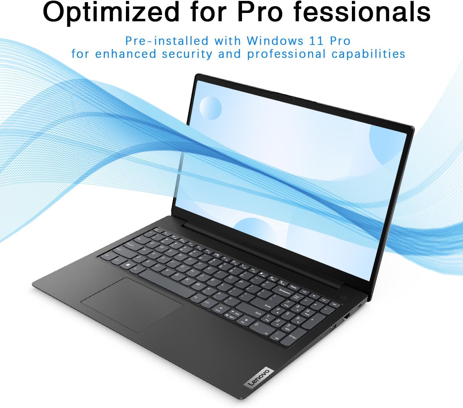 Lenovo V15 Business Fhd Laptop | 32Gb Ram | 2Tb Ssd | Intel 4-Core Processor | Ethernet Rj-45 | Military Durability | Long Batte