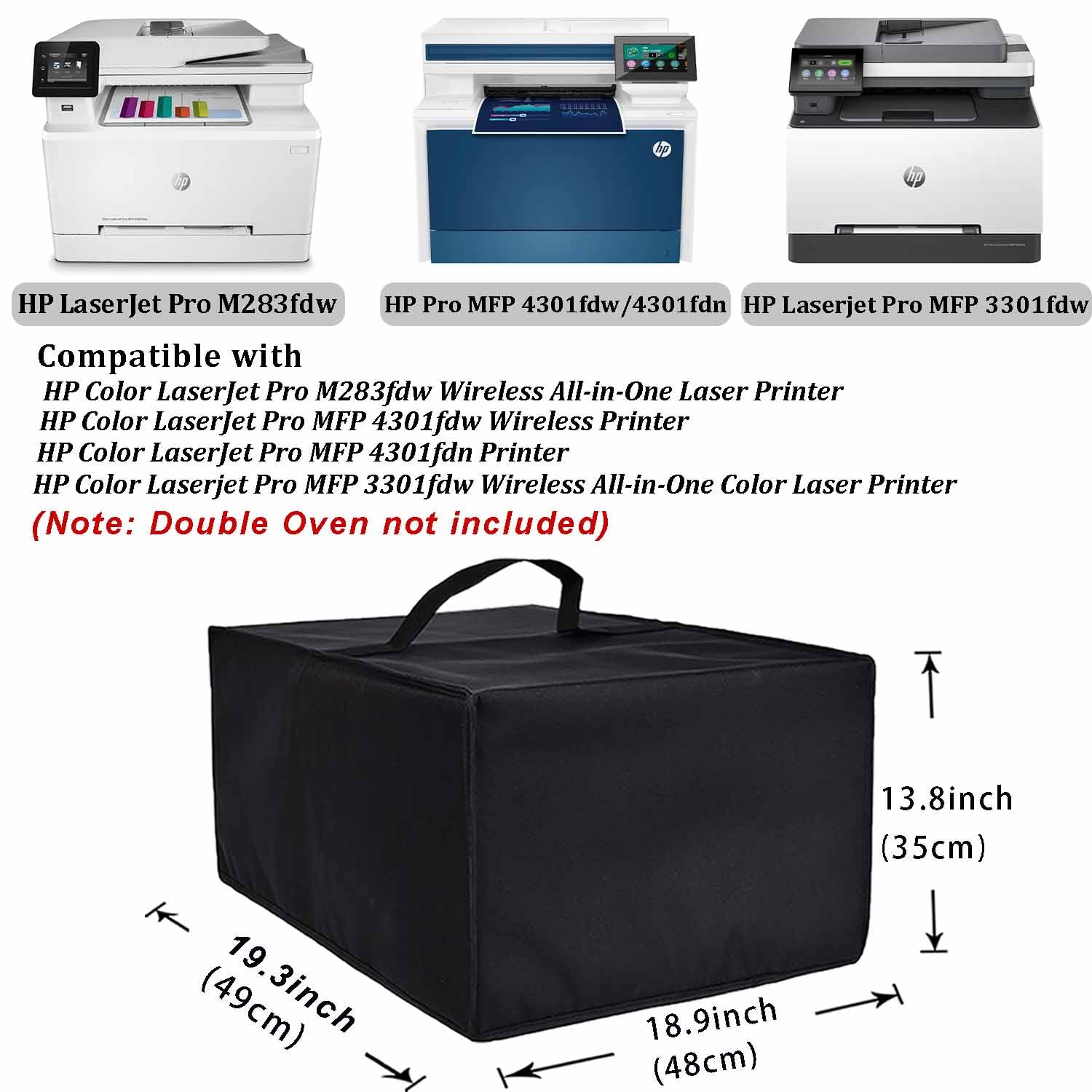Nuenss Ror Dust Cover For Wireless Laserjet Printer Antistatic Water Resistant Printer Case ,For Hp Color Laserjet Pro Mfp 4301F