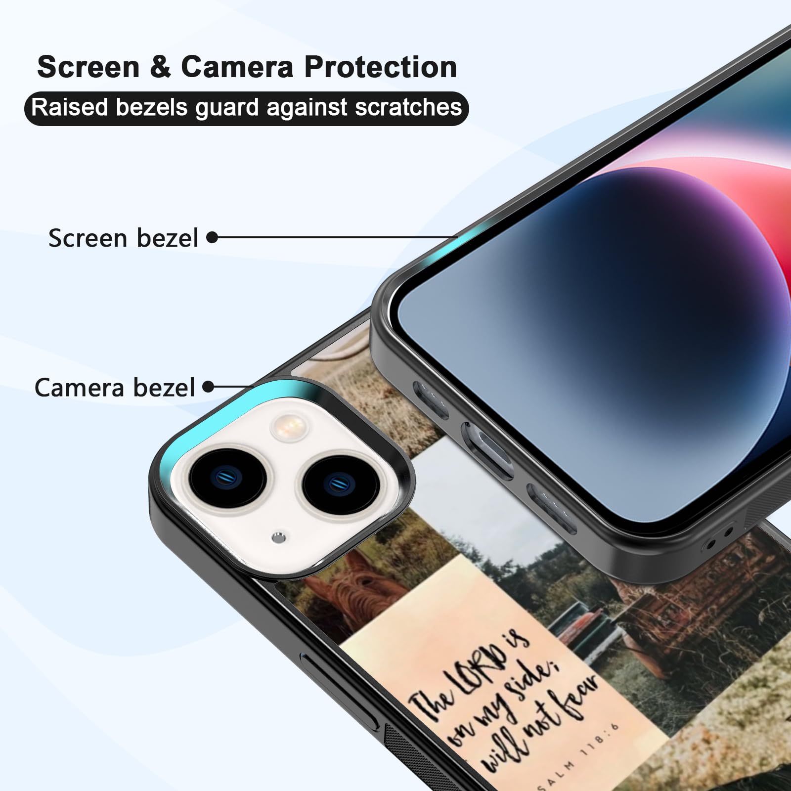 Traday Western Phone Case Compatible With Iphone 13/14 Horse Phone Case