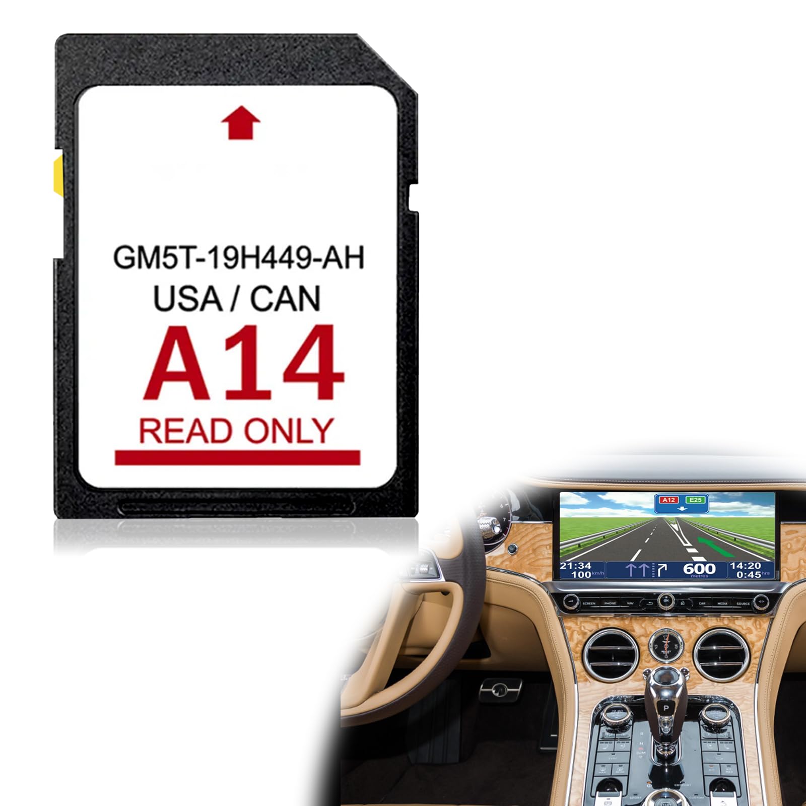 2023 Latest Version A14 Ford Navigation Sd Card Compatible With Ford/Lincoln F 150 Super Duty Edge Escape Expedition Explorer Fo