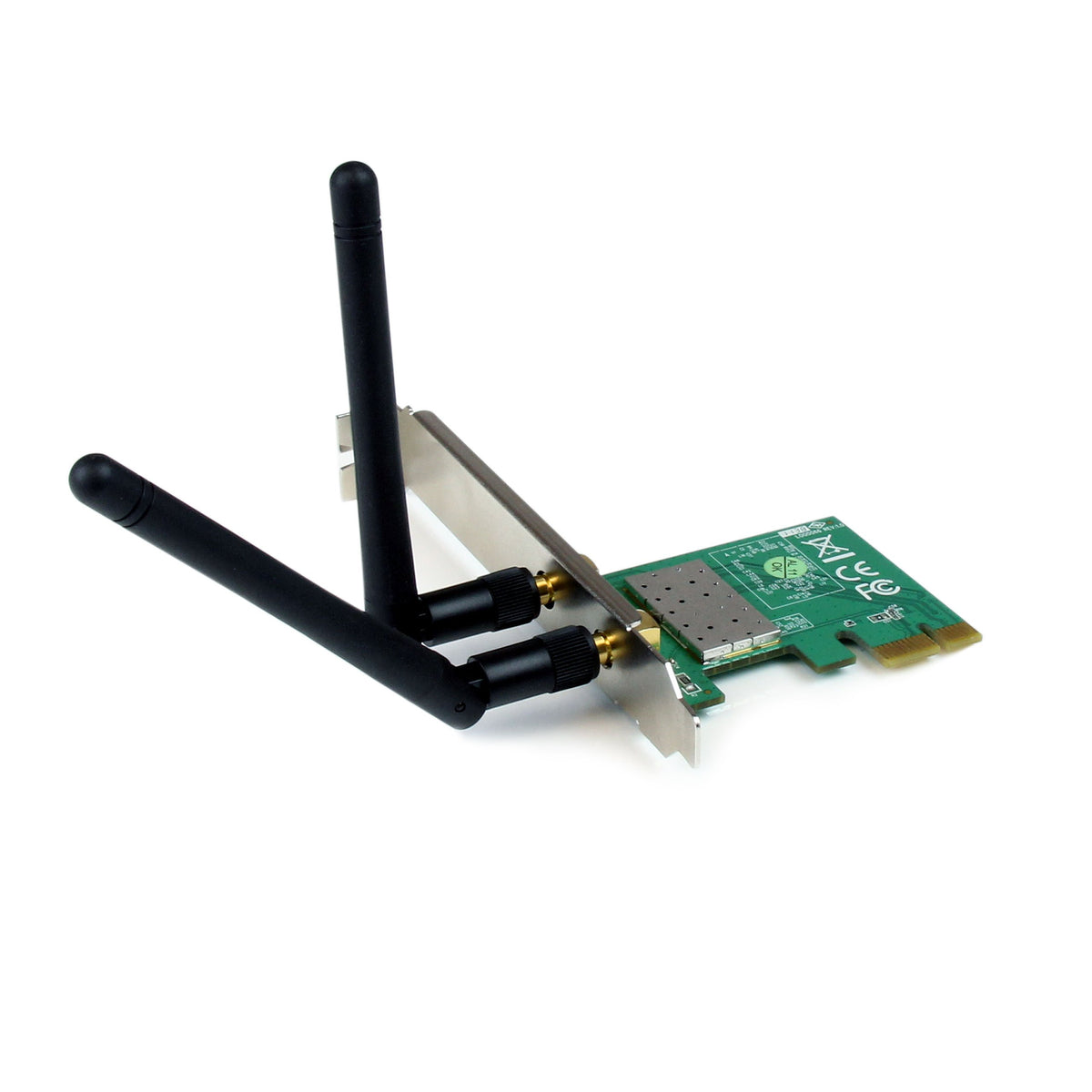 Startech.Com Pci Express Wireless N Card   300 Mbps Pcie 802.11 B/G/N Network Adapter Card   2T2R 2.2 Dbi   Pcie Wireless Deskto