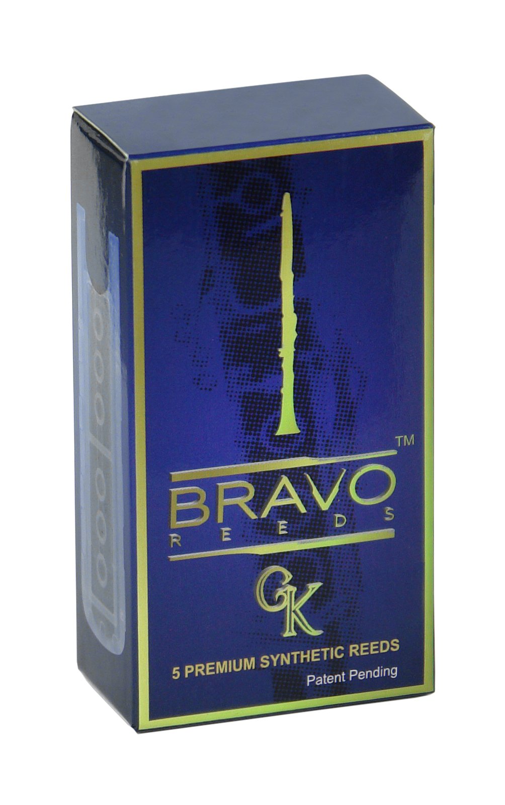 Bravo Synthetic Reeds For Bb Clarinet   Strength 2.0 (Box Of 5), Model Br C20
