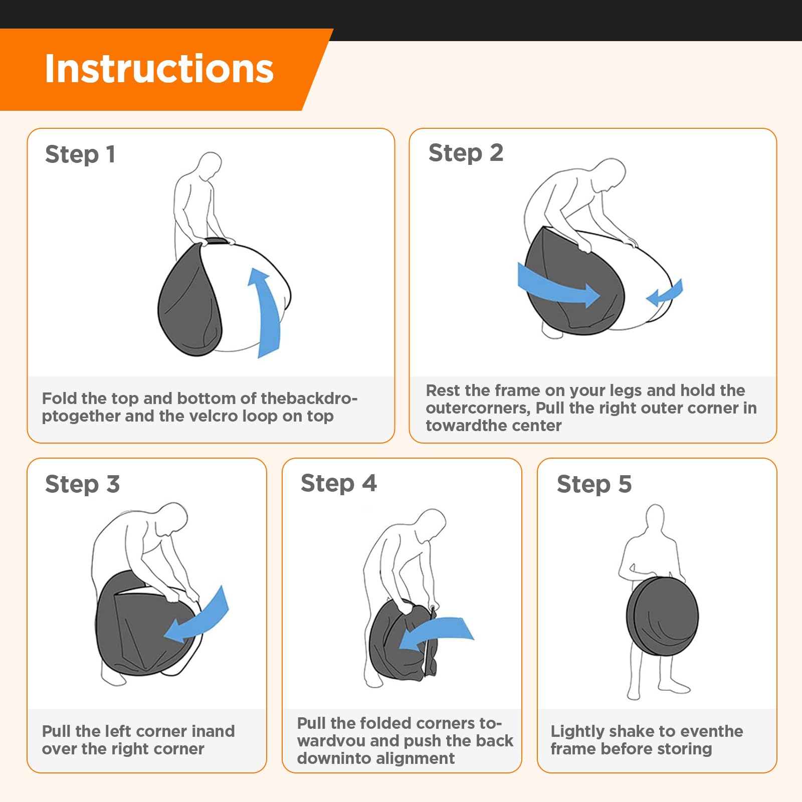 Portable Chromakey Black And White 2 In 1 Foldable Pop Up Backdrop With Stand, 150 X 200 Cm Foldable Panel For Photo, Video, Liv