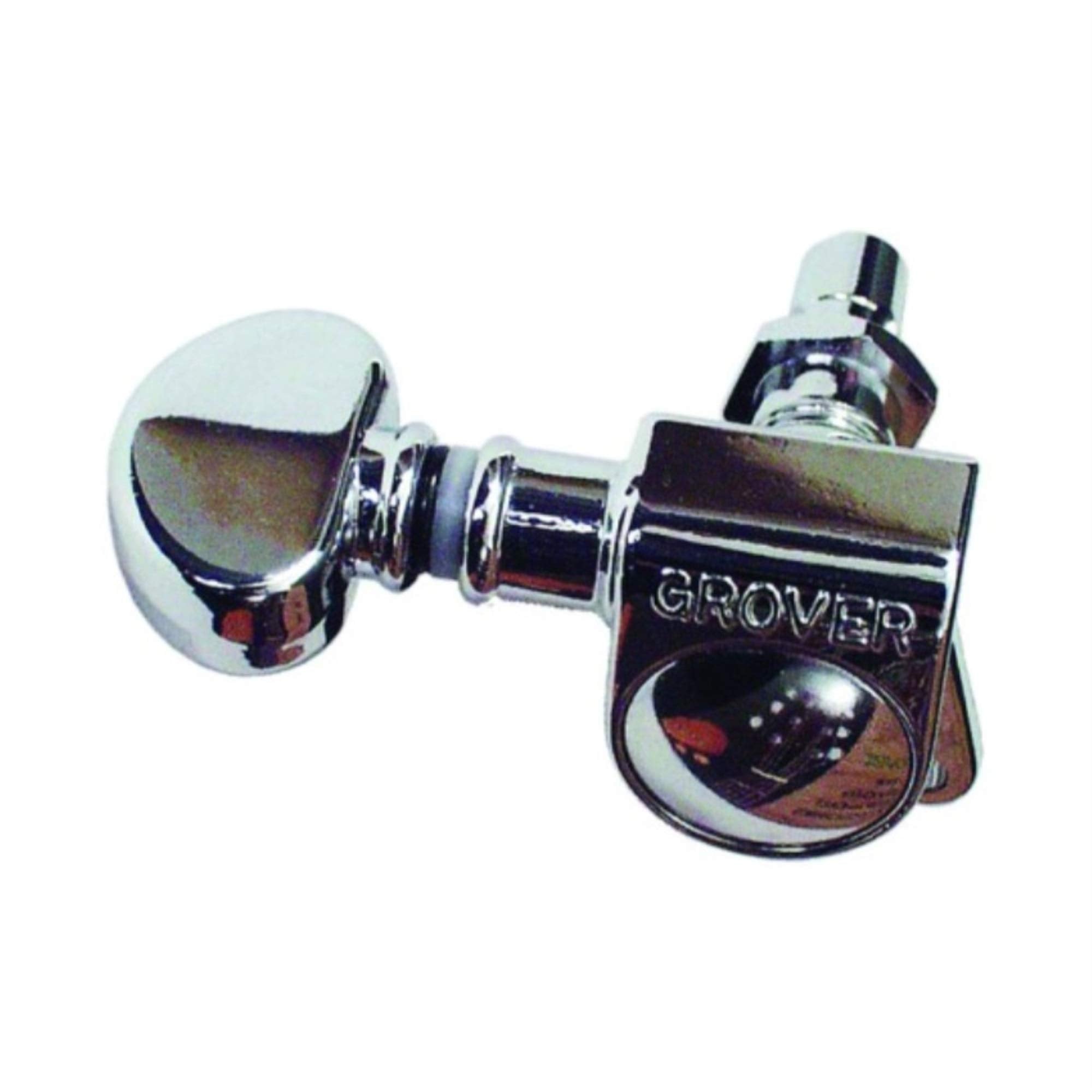 Grover 406C Rotomatic Mini 3 Per Side Self Locking Machine Heads, Chrome