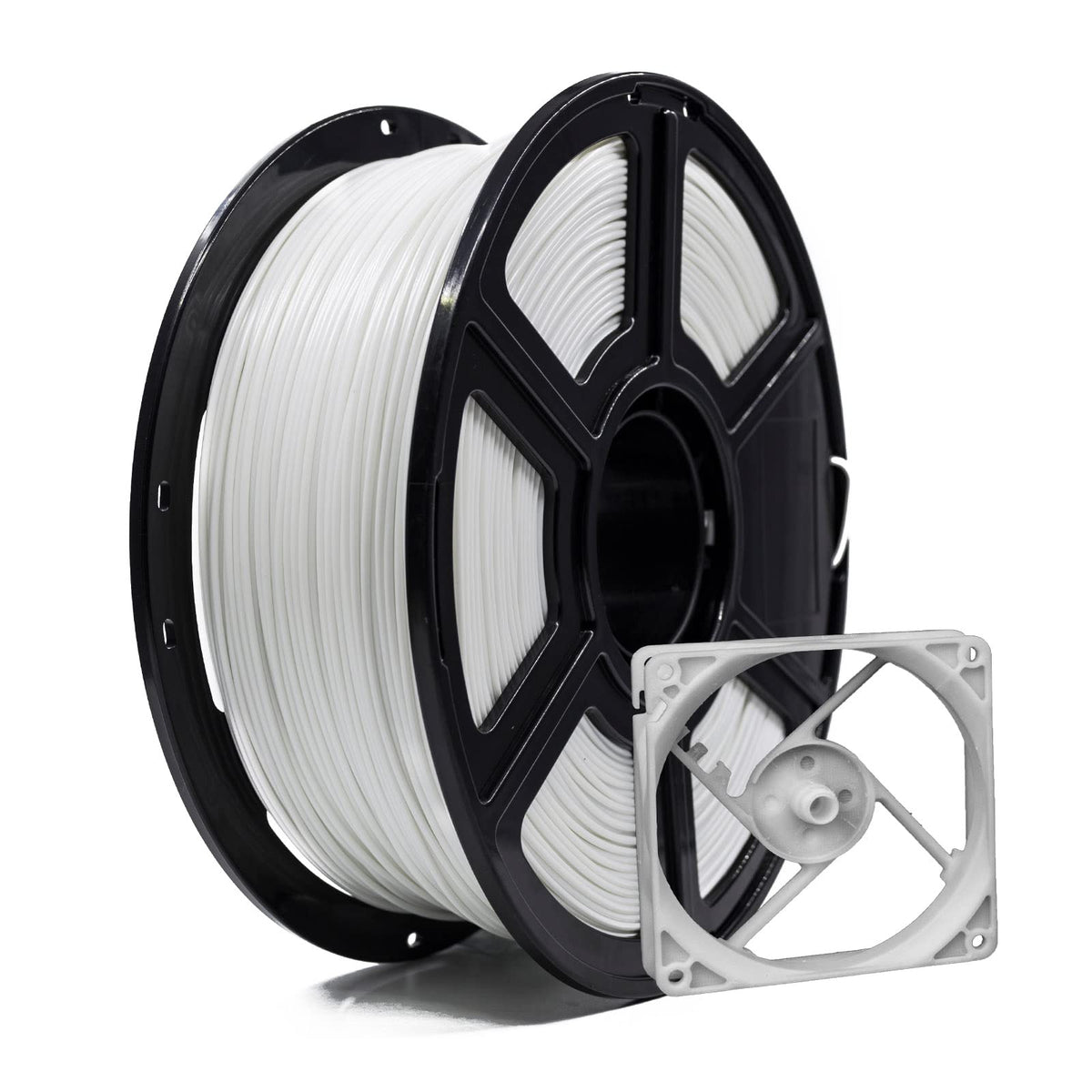 FLASHFORGE ABS Pro Filament 1.75mm White, 3D Printer Filament 1kg (2.2 ...