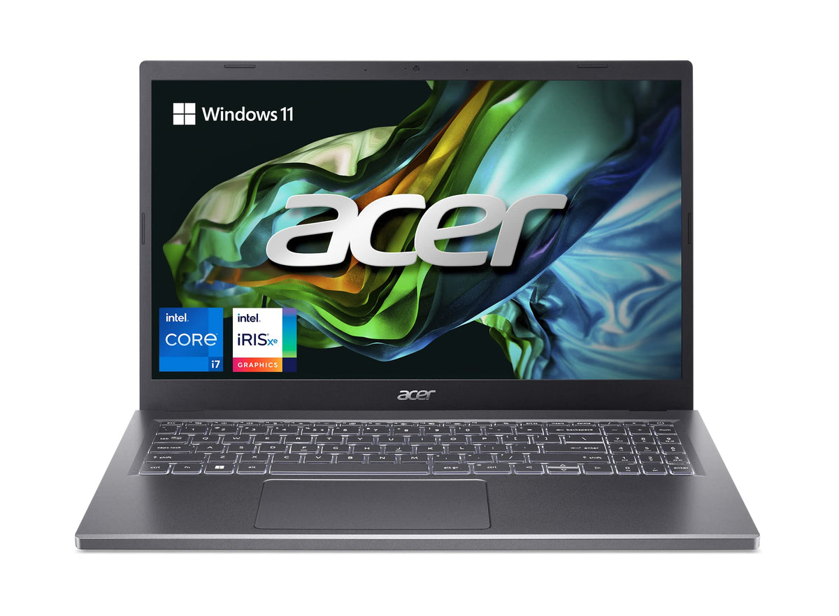 Acer Aspire 5 15 Slim Laptop | 15.6'' Fhd (1920 X 1080) Ips |Core I7 1355U | Intel Iris Xe Graphics | 16Gb Lpddr5 | 512Gb Gen 4