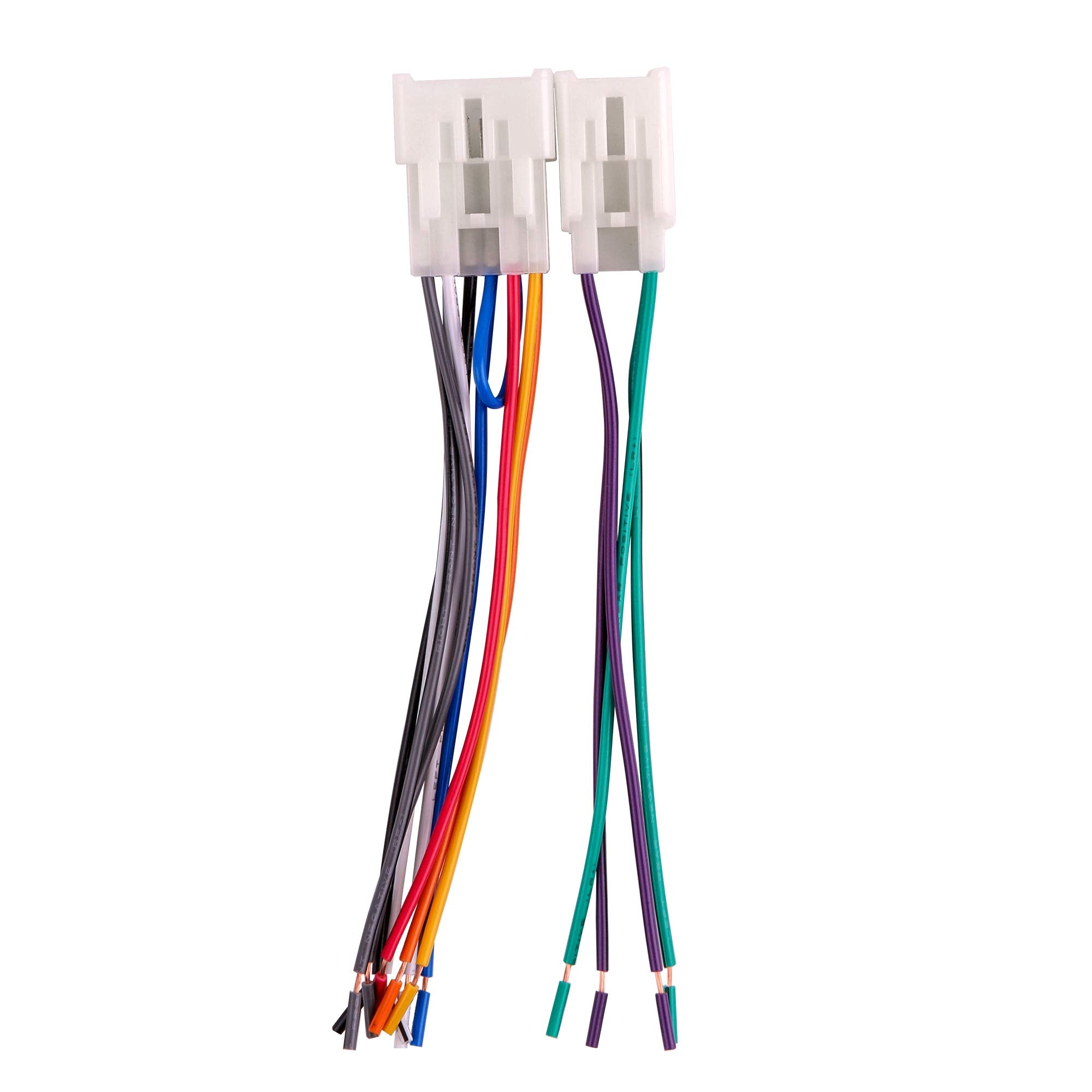 Rdbs Car Wire Harness Use To Connect Aftermarket Stereo Receiver Fit For 1984 Up Toyota Vehicles