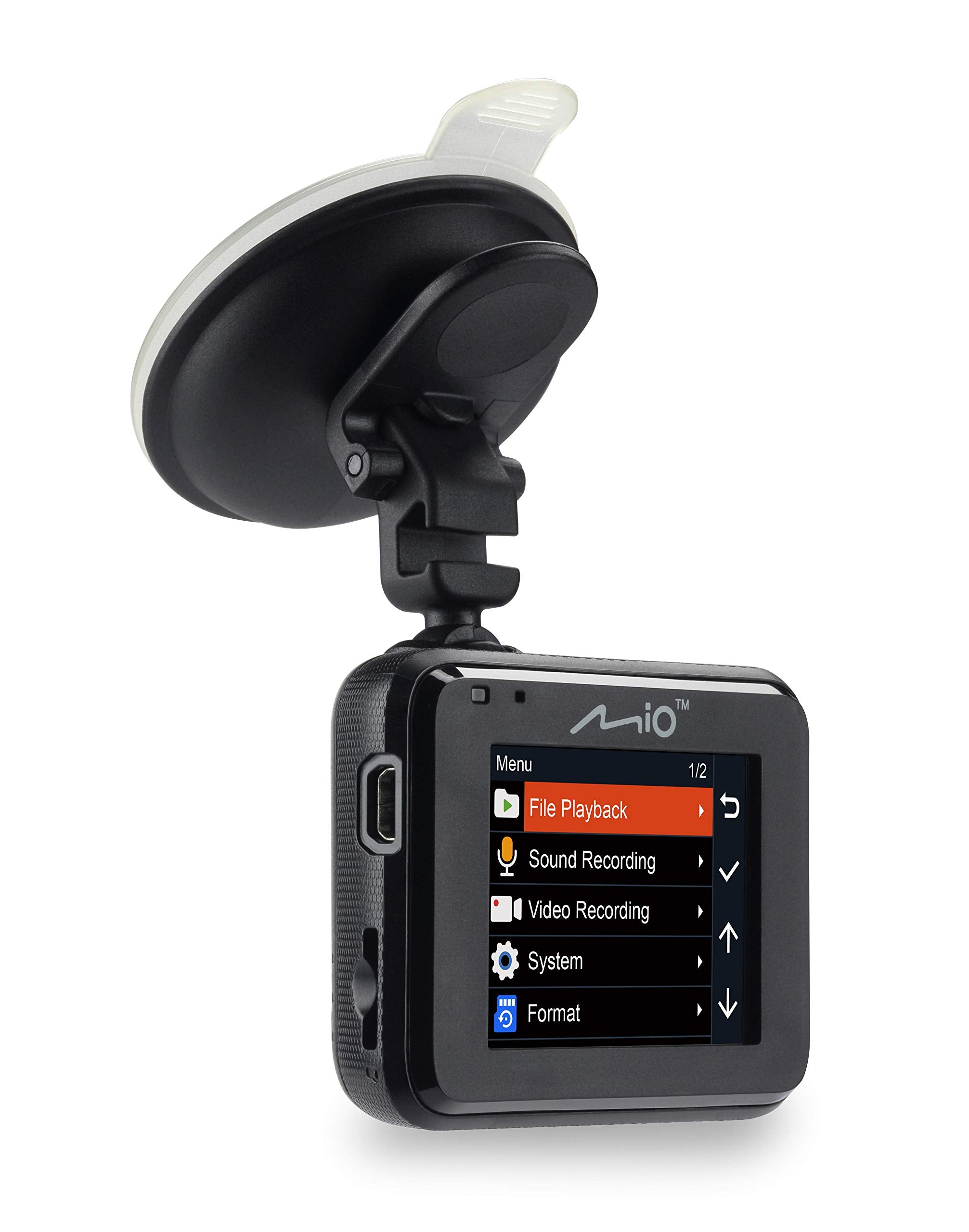 Mio Mivue C320 Car Dash Camera, 1920 X 1080P@30Fps, 2.0Inch Display, Micro Sd Card 16Gb