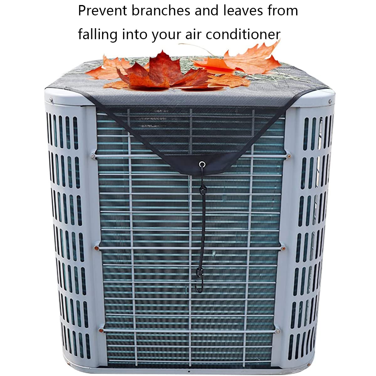 Starjungle Central Air Conditioner Cover For Outside Units 40'' X 40''   Durable Ac Cover For Outside Unit, Leaf Guard Mesh Air