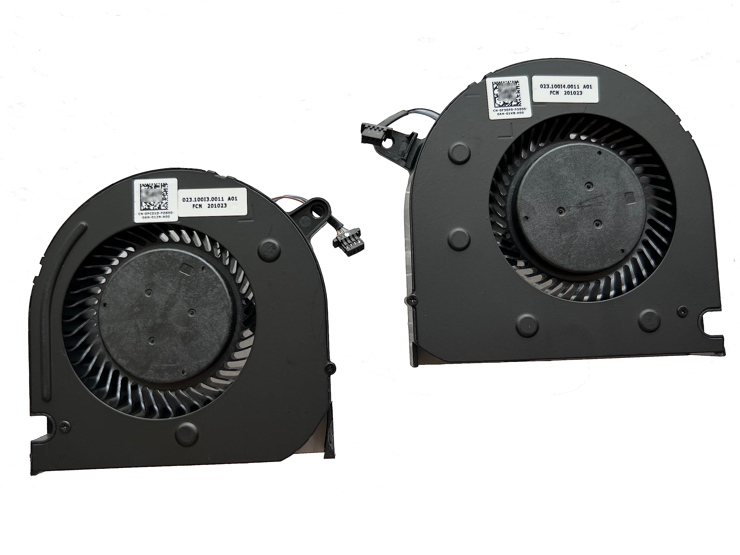SYWpcparts Replacement Cooling Fan for Dell G5 15 SE (2020) 5500 5505 Laptop - CPU & Gpu Fan Set DP/N PC01D F3DF0 CN-0PC01D CN-0