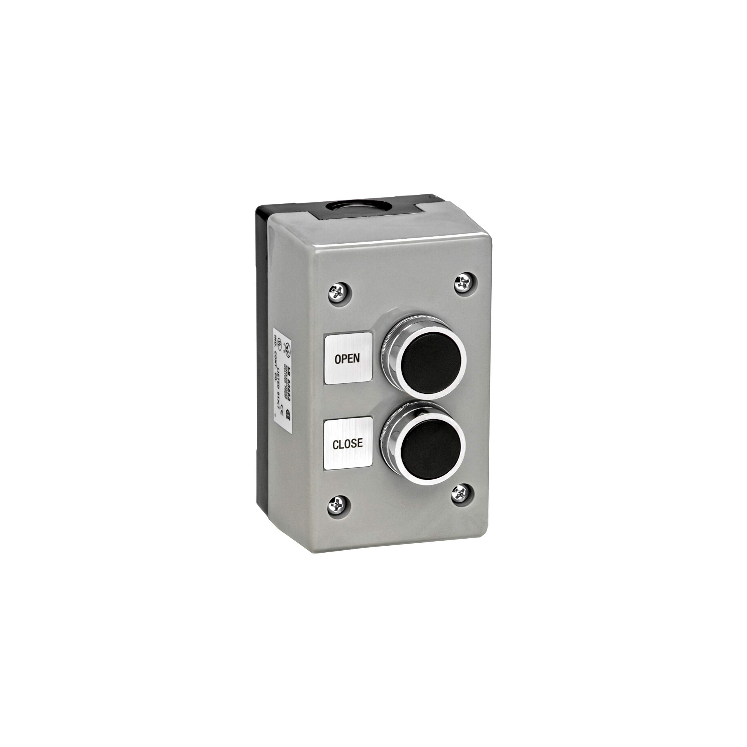 Mmtc 2Bxt Nema 4 Exterior Two Button Control (Non Metallic) Surface Mount Control Station Double Pole Contacts