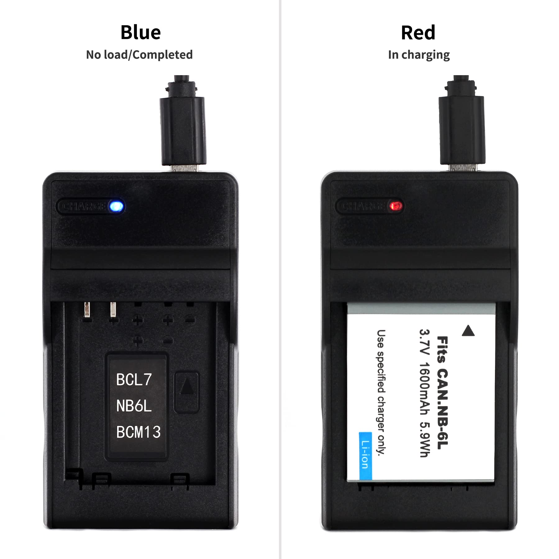 Nb 6L Usb Charger For Canon Powershot Sx530 Hs, Sx610 Hs, Sx710 Hs, Sd1200 Is, Sd1300 Is, S120 Ixy 10S Ixy 30S Camera And More