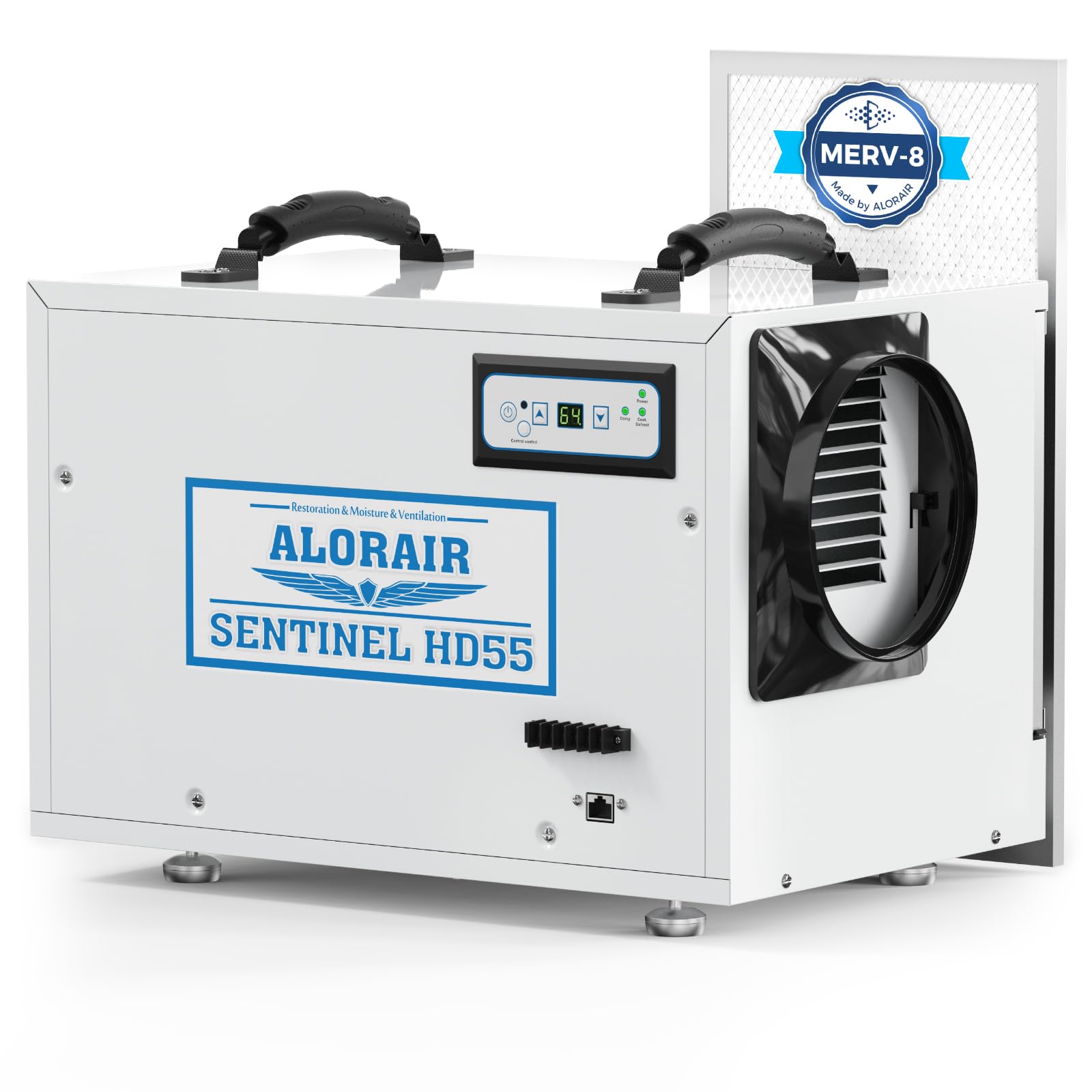 Alorair 120 Pints Commercial Dehumidifier For Crawl Spaces & Basements With Drain Hose, Compact Dehumidifiers For Home And Indus
