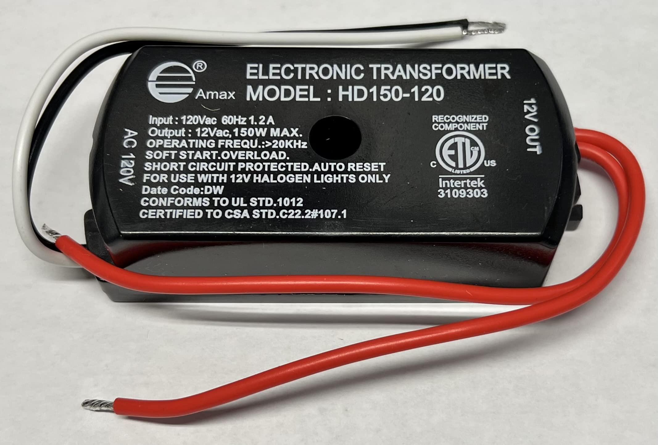 150 Watt   Step Down Transformer   120 Volt To 12 Volt   For Use With 12V Halogen Lamps   Plt Bset150