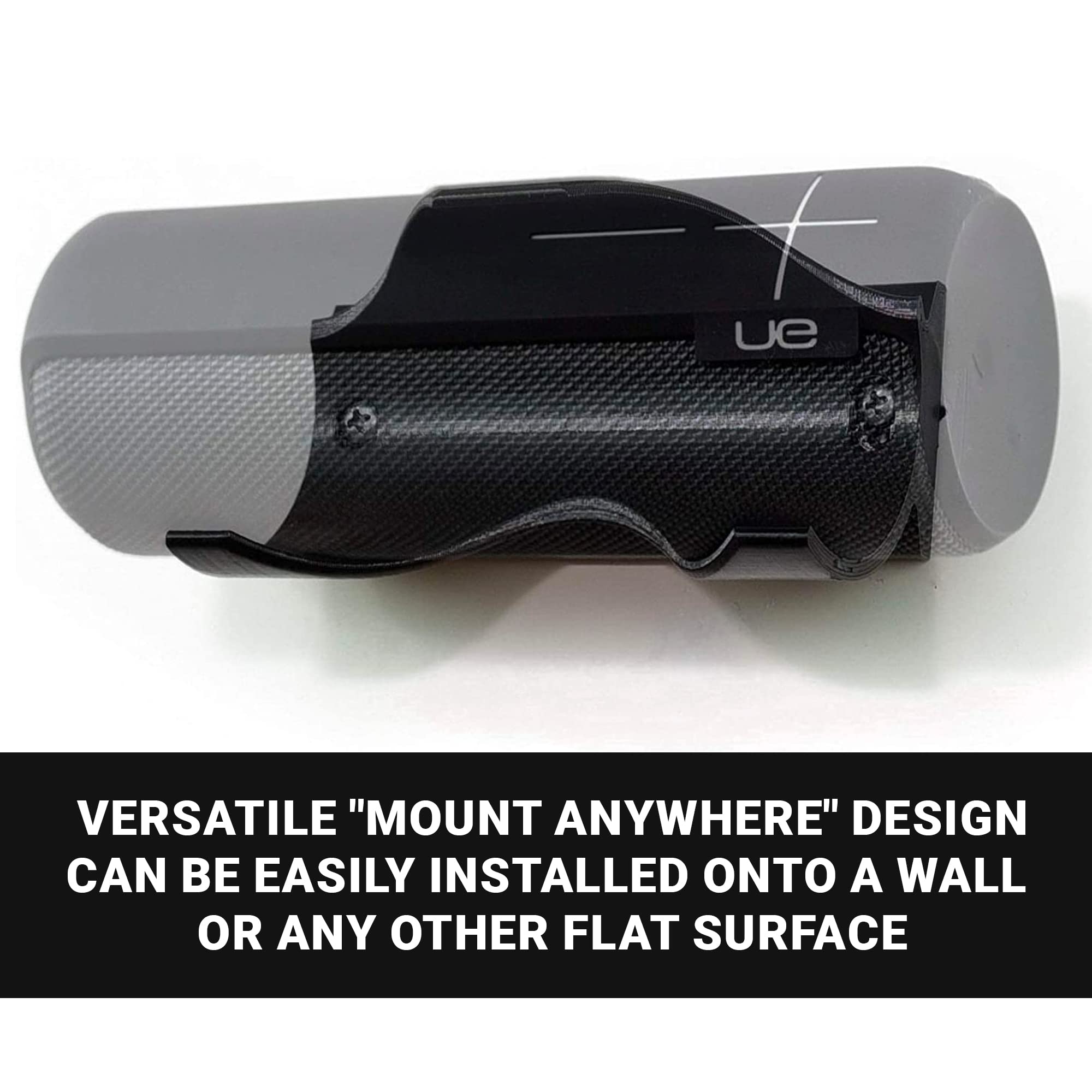 Spartan Mounts Bluetooth Speaker Wall Mount For Ultimate Ears Boom 2 Speakers, Low Profile Mount Anywhere Design For Home, Offic